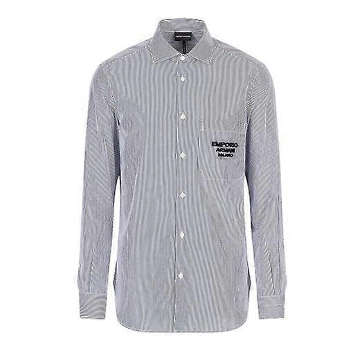 Emporio Armani Mens Stripe Shirt