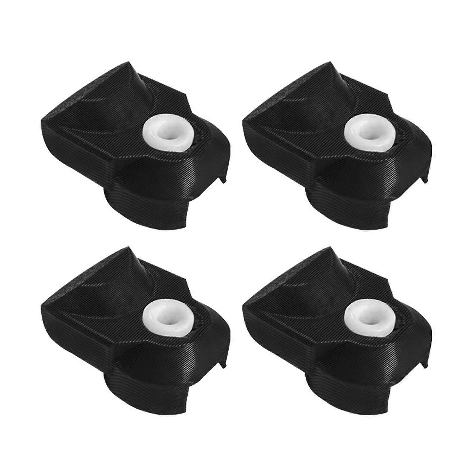 4Pcs Ceramic Feed Throat Protector Easy Installation 3D Printer Inlet Ceramic Adapter Protector For X1C P1P P1S  Black