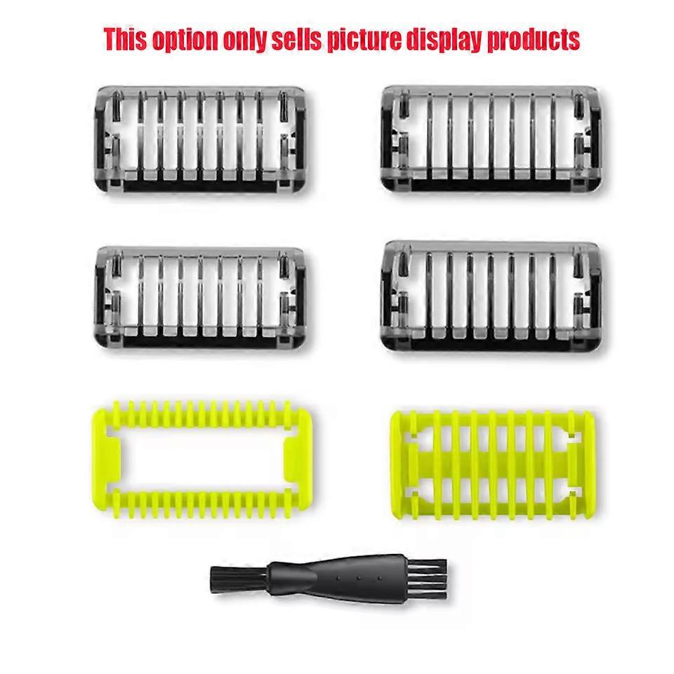 1/2/4/6/7 יחידות מסרק מדריך מגני פיליפס אחד להב QP2520 QP2530 QP2620 QP2630 QP6510 QP6520 QP6531 חשמלי זקן גוזם