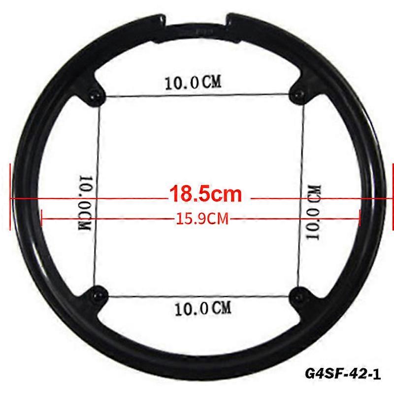 Προστασία γραναζιού ποδηλάτου Προστατευτικό κάλυμμα αλυσίδας τροχού στροφάλου Προστατευτικό δακτυλίου αλυσίδας στροφάλου Αξεσουάρ ποδηλάτου ποδηλασίας 42 44 46 48 50 52T