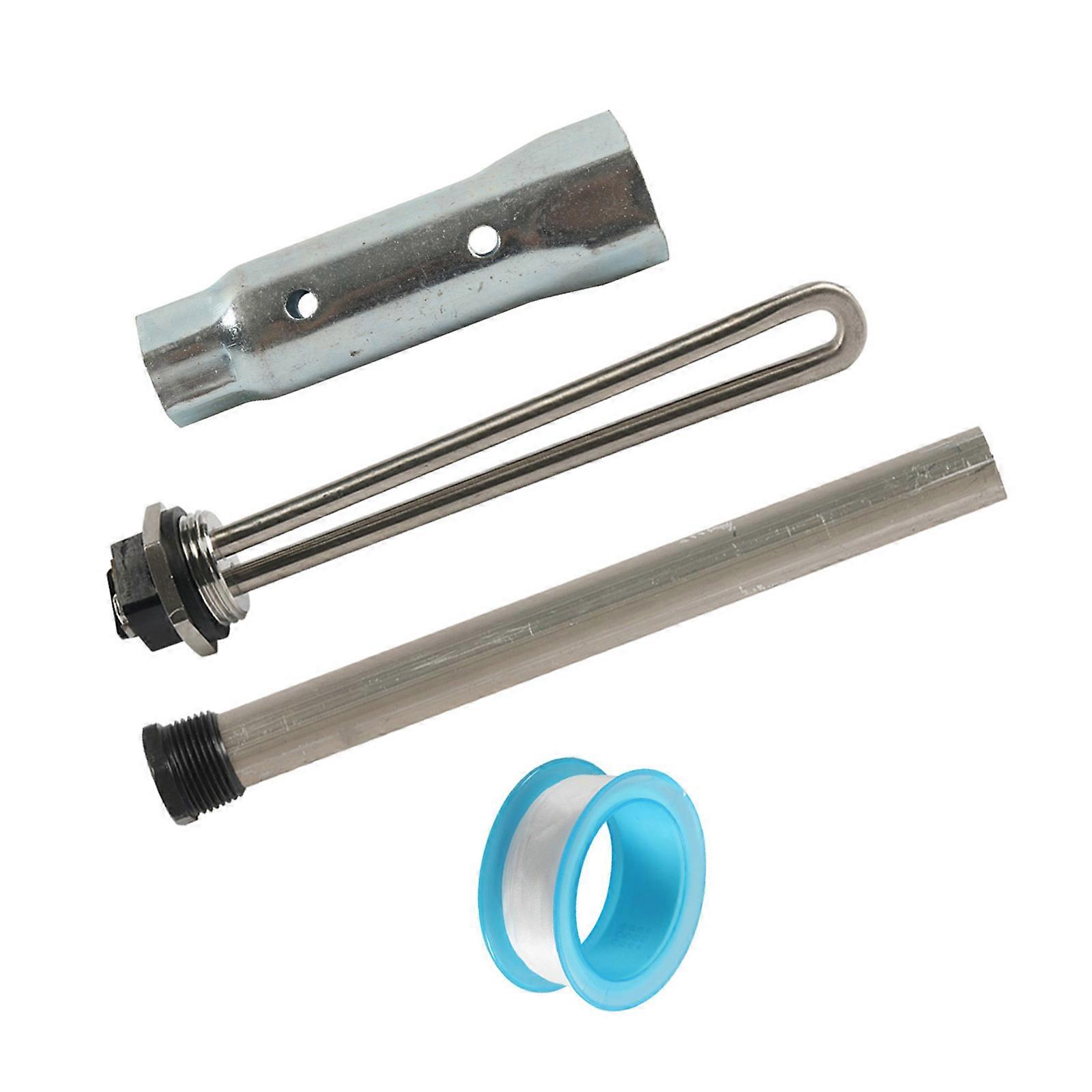 520900 520789 Campers Water Heater Element Upgrade Parts with Anode Rod and Threaded Mounting System Multicolor