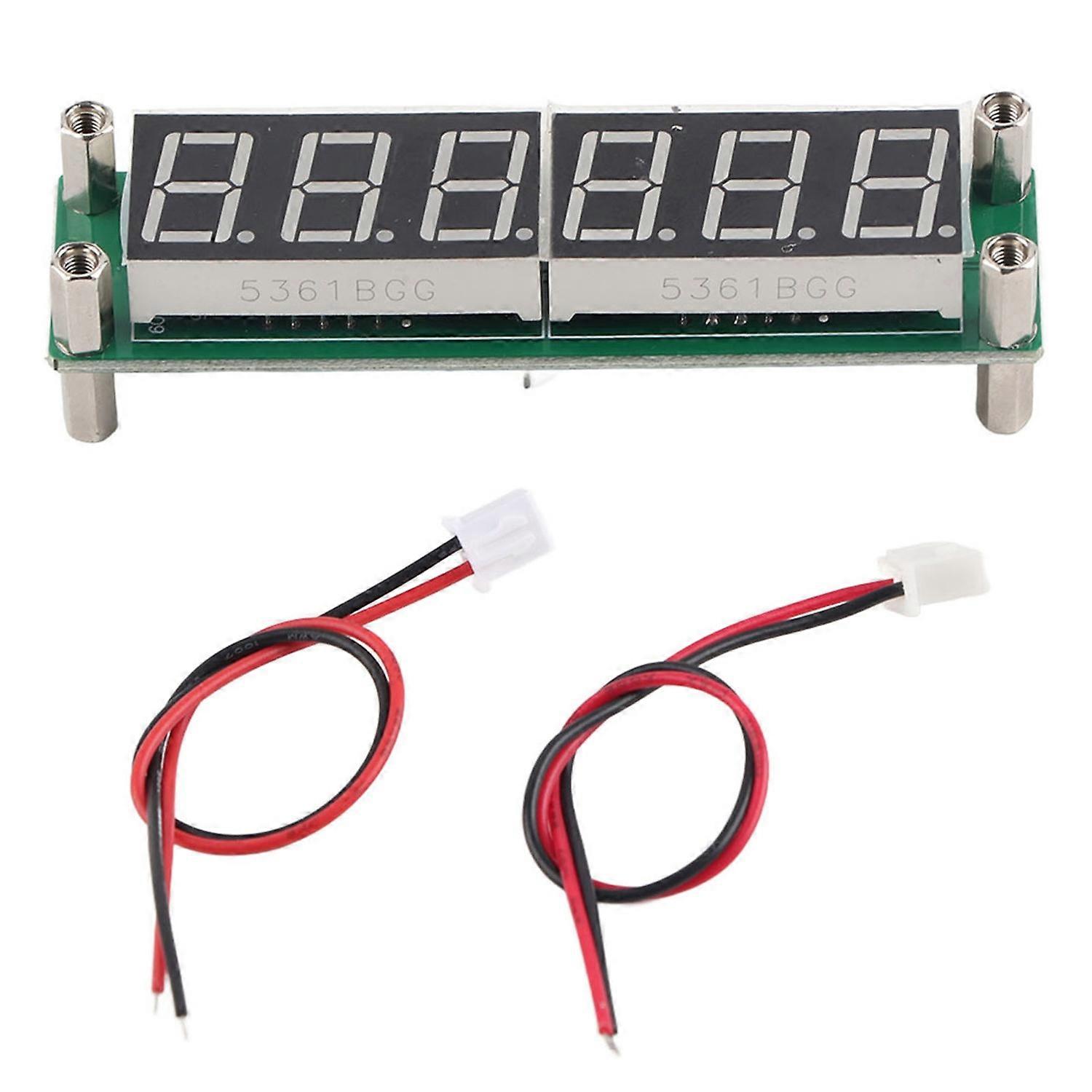 PLJ-6LED-H LED Display Digital Signal Frequency Counter 1MHz- 1000MHz(green font)