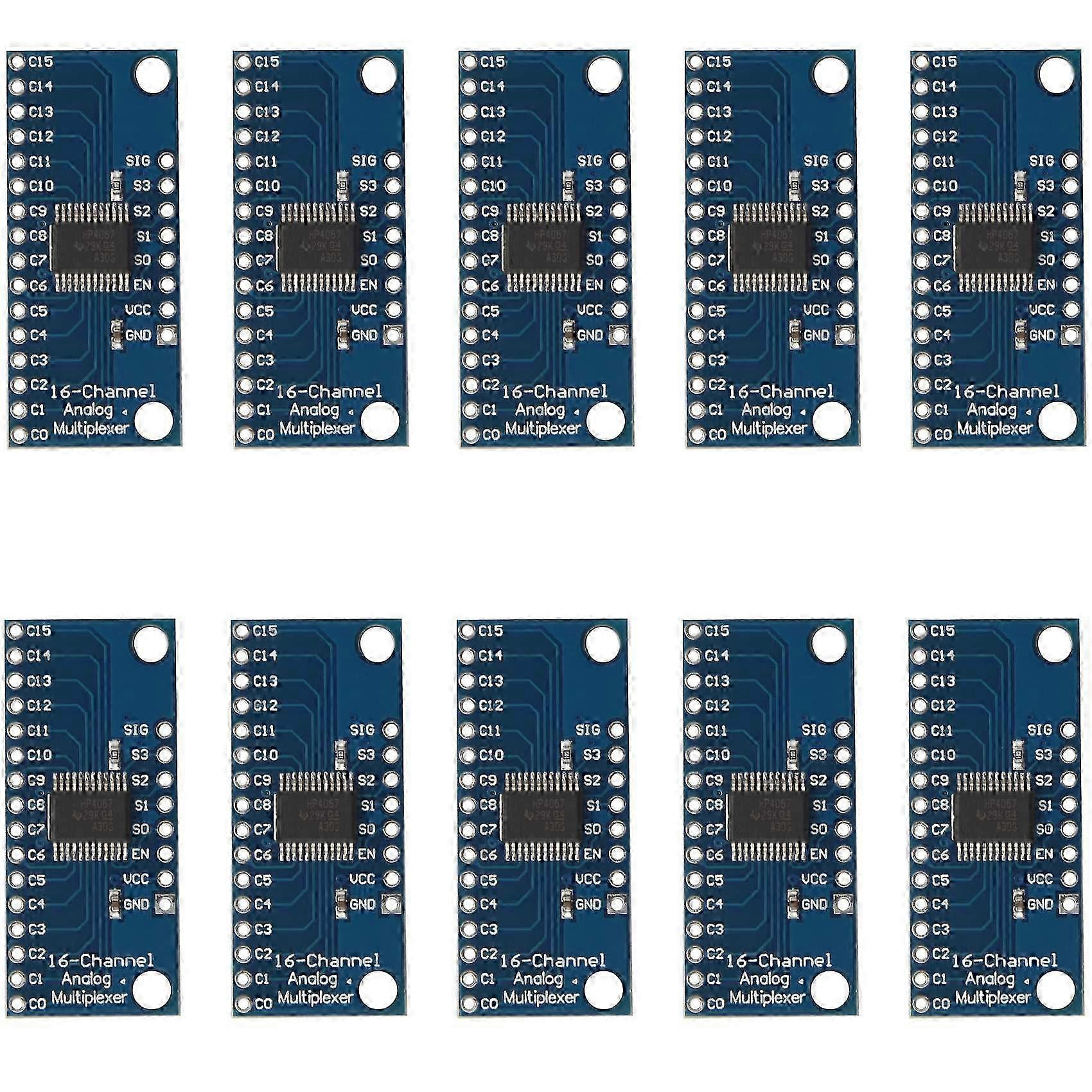10Pcs 16CH Analogue Multiplexer Module 74HC4067 CD74HC4067