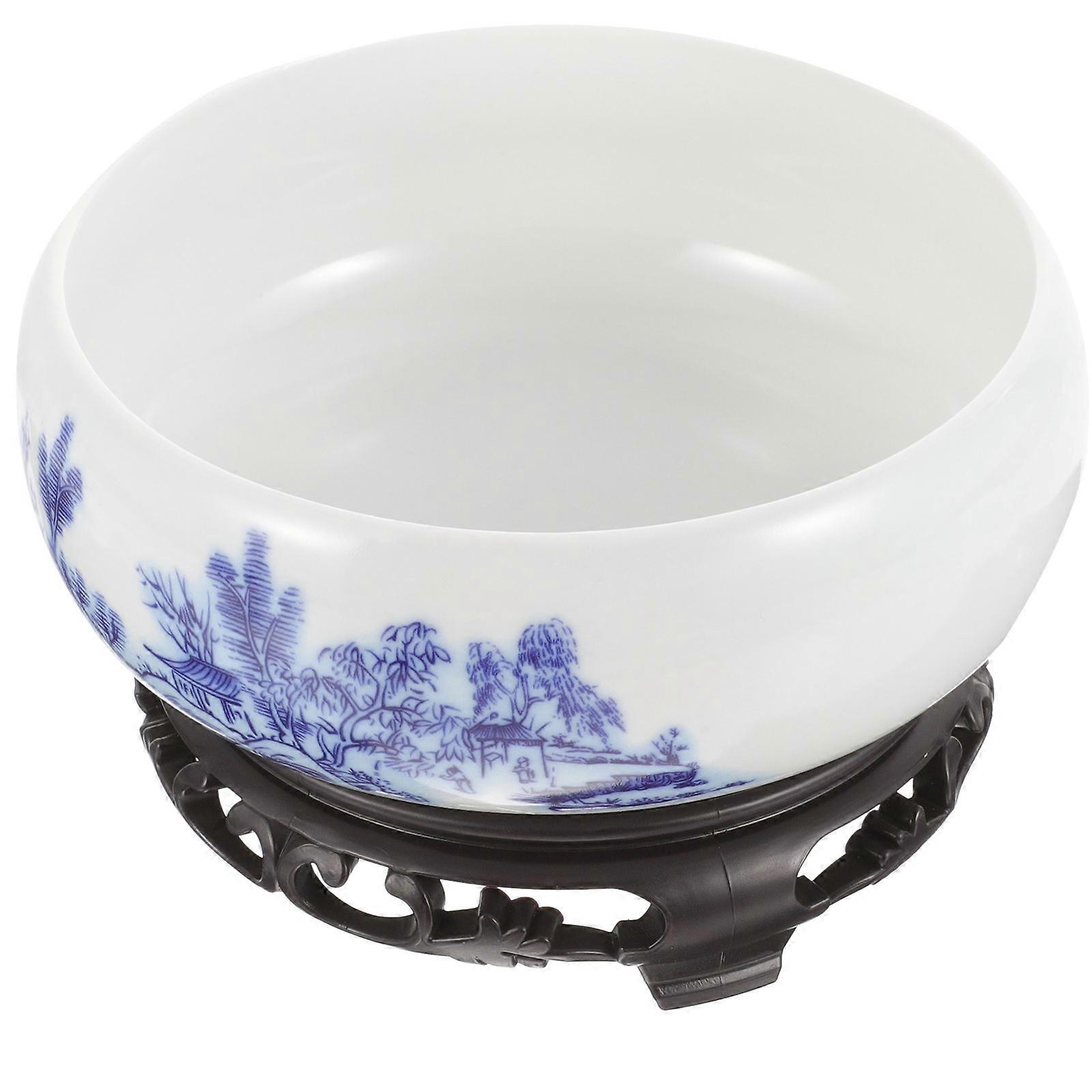 Succulent Planter Gardening Supply 1 Set Bonsai Pot Simple Shape Rustic Style For Balcony And Kitchen