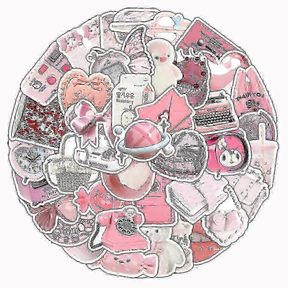 60 Retro Minimalist Waterproof Stickers