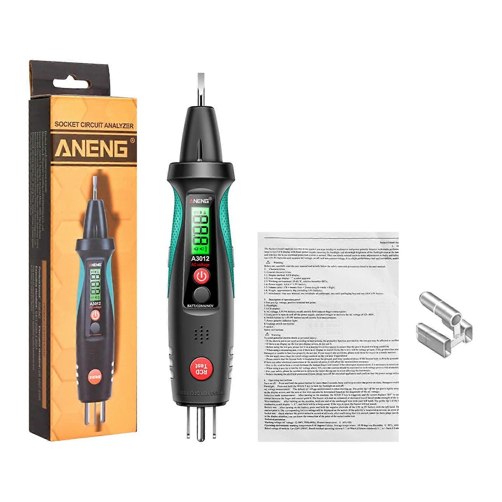 YiFudd Intelligent Electrical Measurement Breakpoint Multifunctional Digital Display Socket Phase Meter Detection Circuit Induction Test Pen