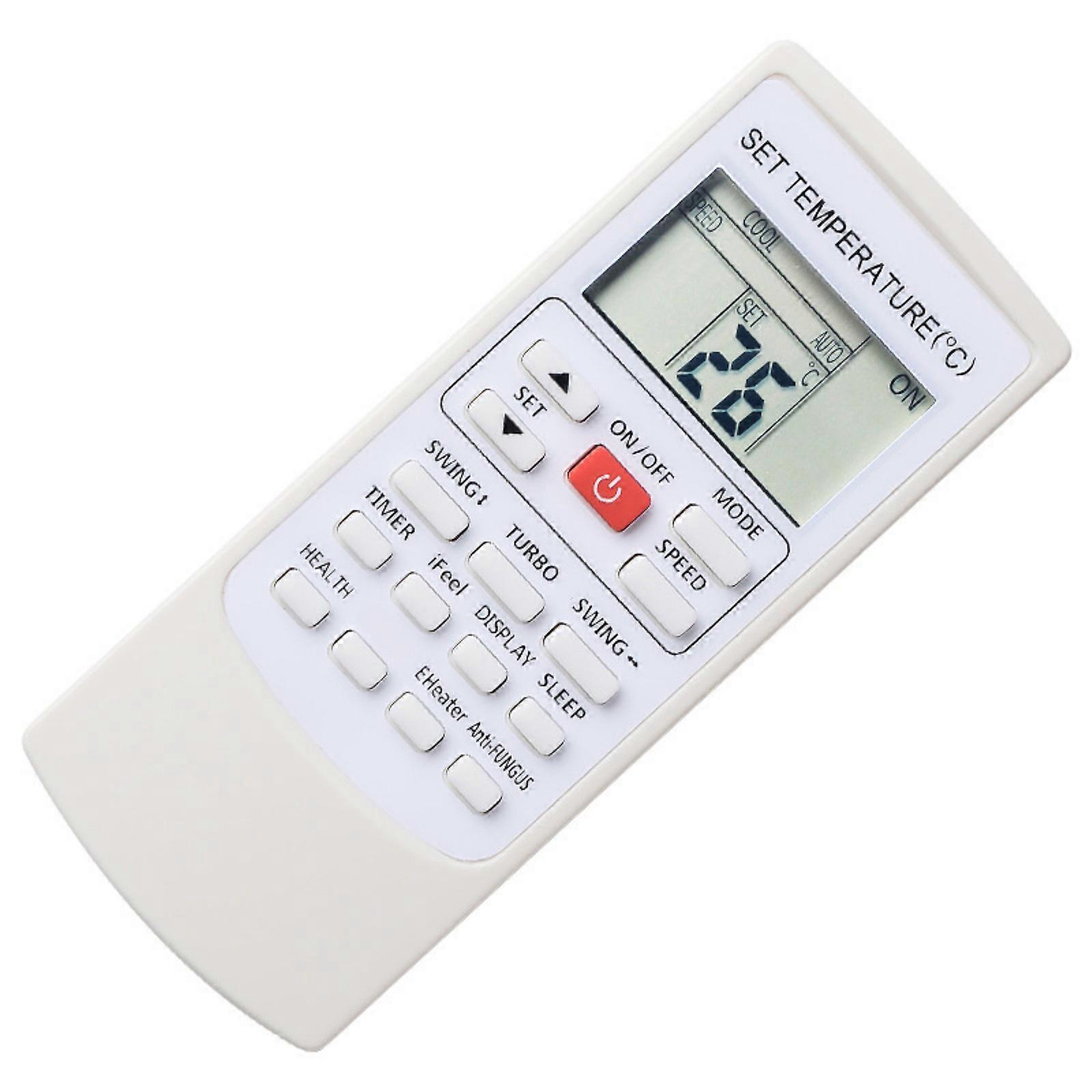 LCD Screen Air Conditioner Remote Control for H502E Air Conditioner Directly Functionality Replacement Multicolor