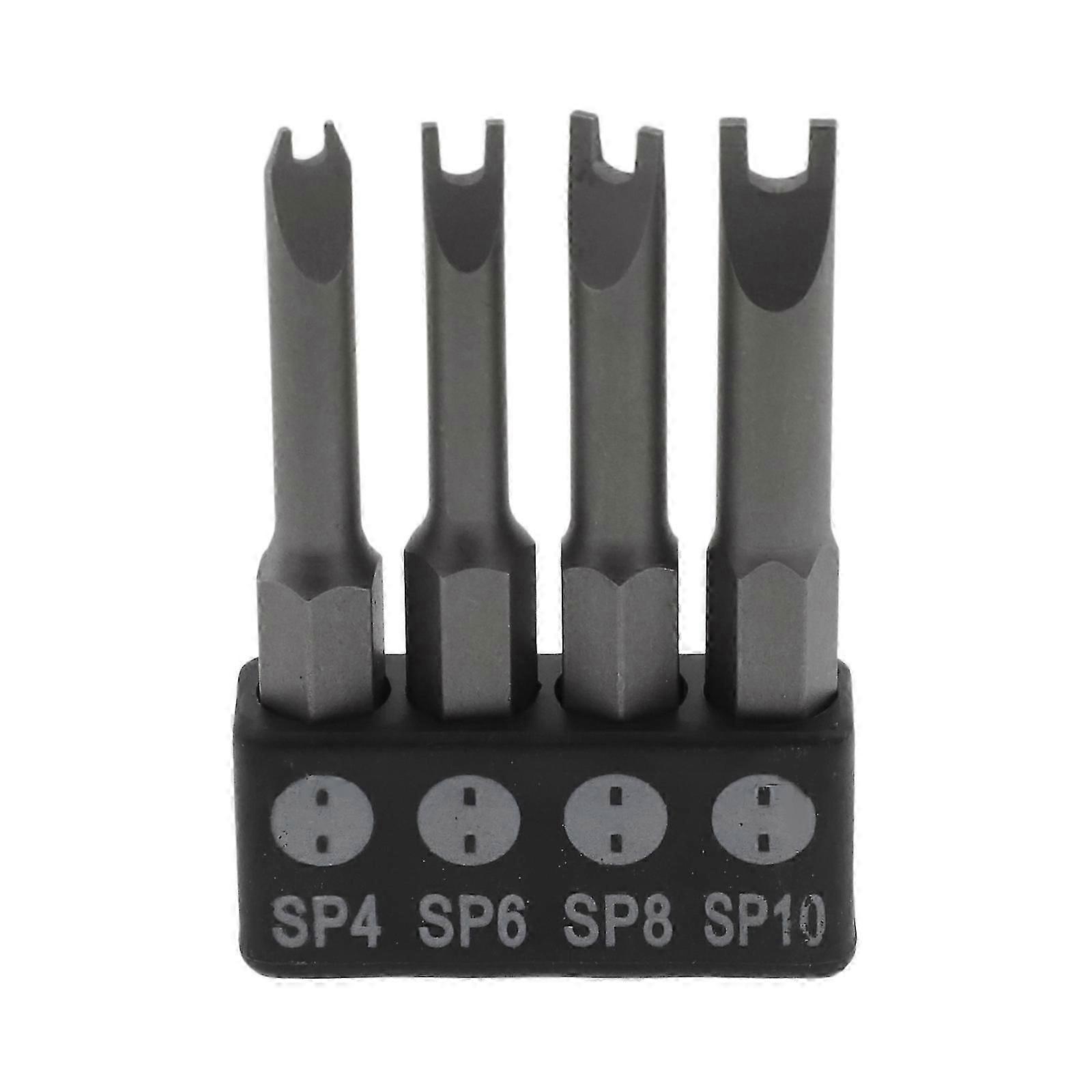 Special-shaped Screwdriver Bit 4/5 Pcs 635mm1/4inchhandle Three Points Y Type/U Type High Quality New