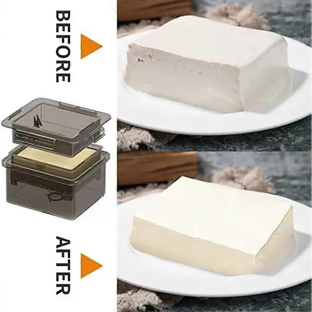 Efficient Tofu Press with 3-Layer Draining System - Built-in Drainage, Dishwasher Safe, Ideal for Kitchen Cooking