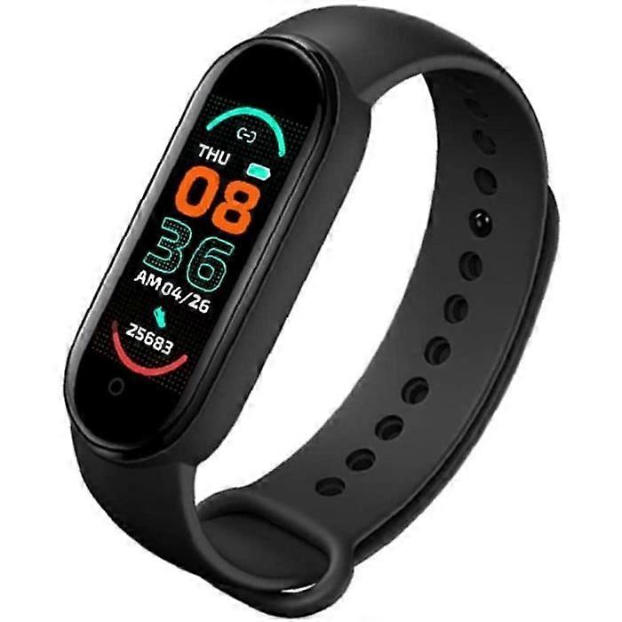 Smartwatch - Smart - M6 - Heart Rate Monitoring - Blood Pressure - IP67