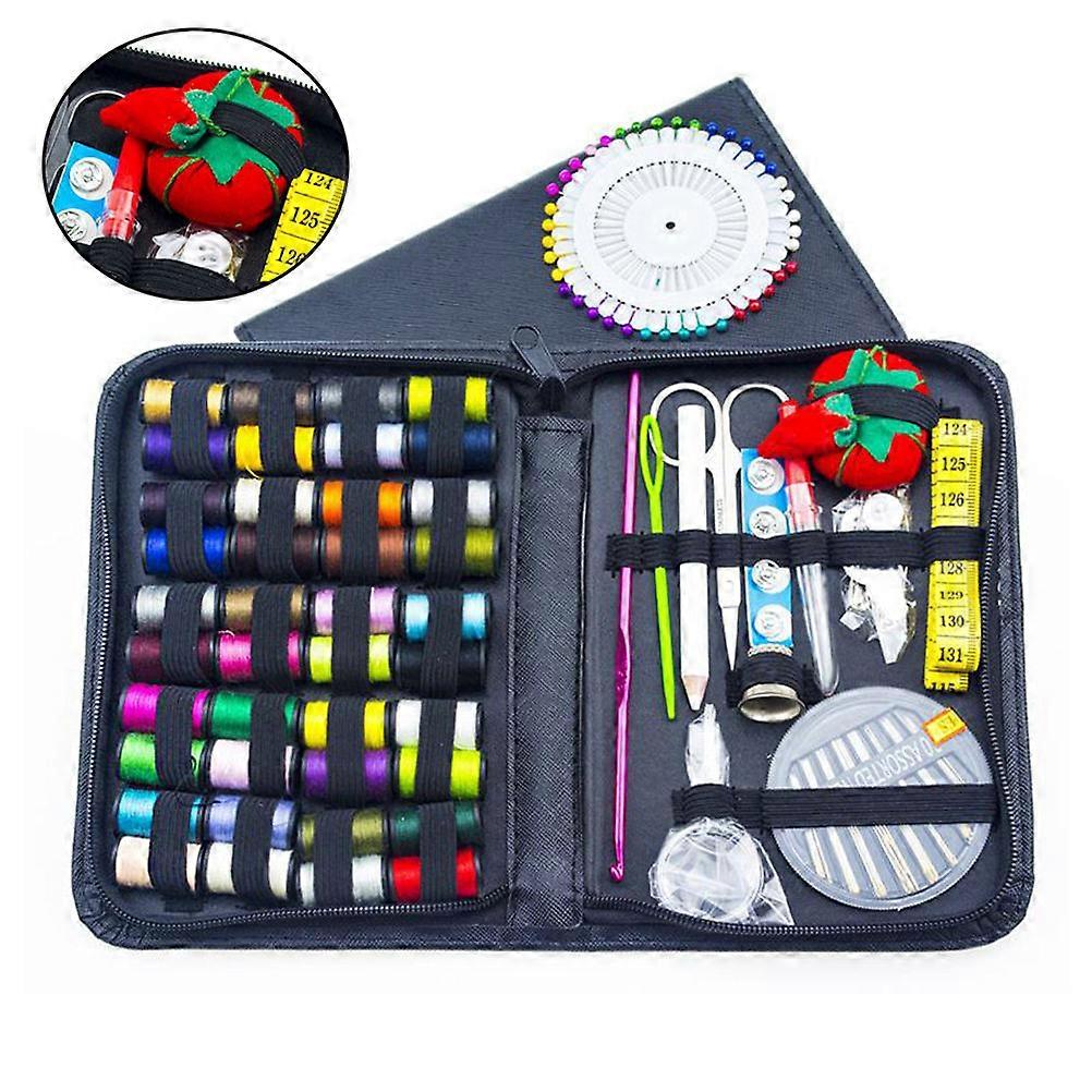 Stitch Tools Material Portable Sewing Kit for Sewing Work 129Pcs