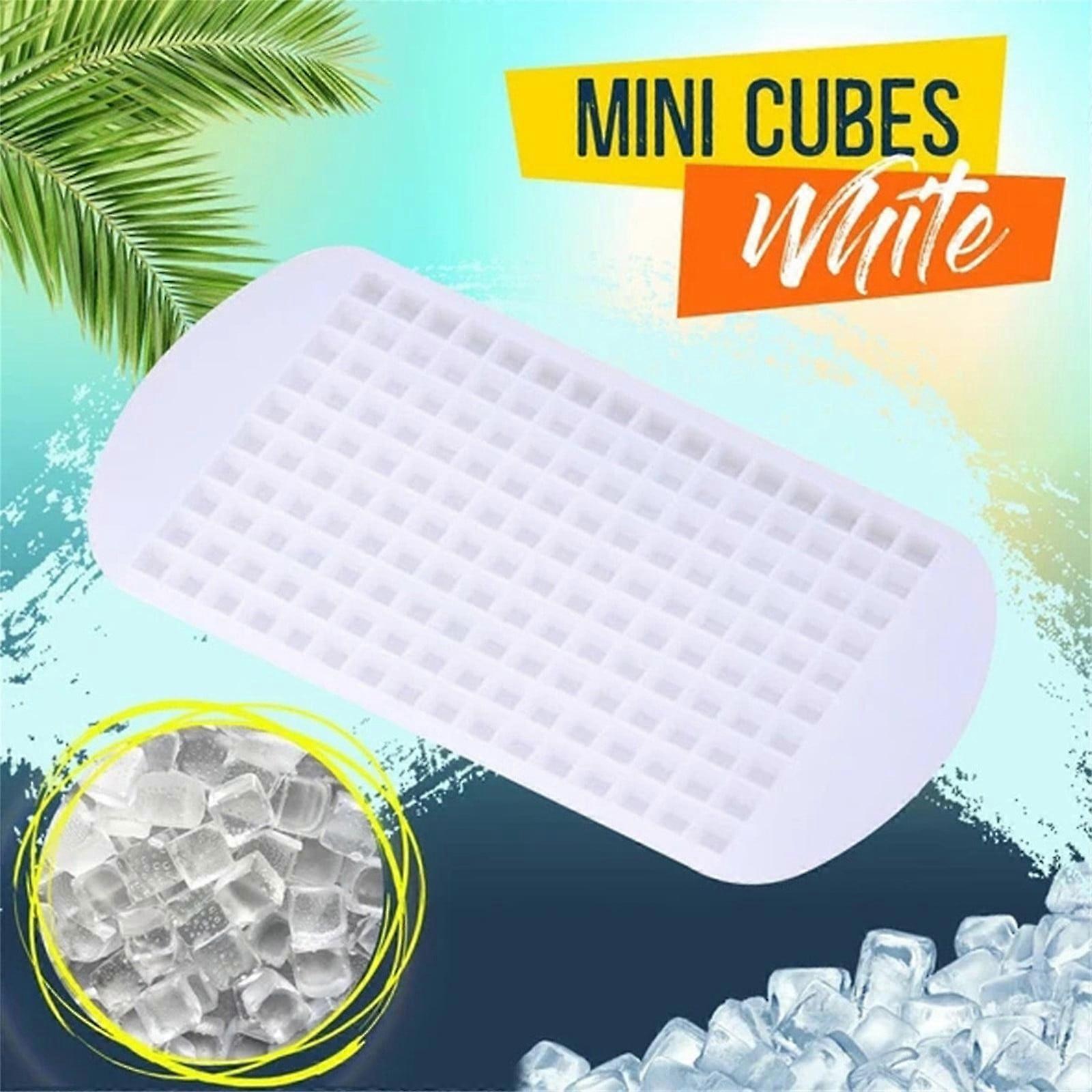 160-Grid Mini Square Ice Cube Tray, Food Grade, Easy Removal, Perfect for Parties & Bulk Ice Making