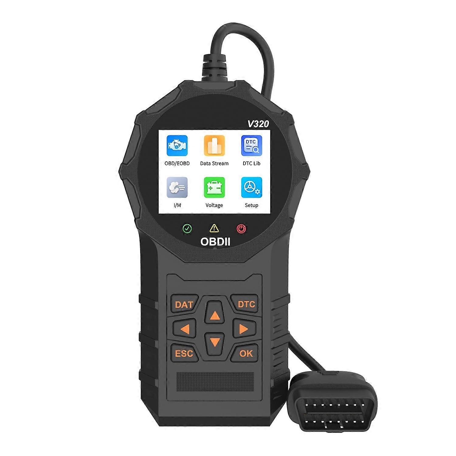 V320 OBD2 Scanner Car Diagnostic Tool with Live Data Monitoring and Wide Vehicle Compatibility
