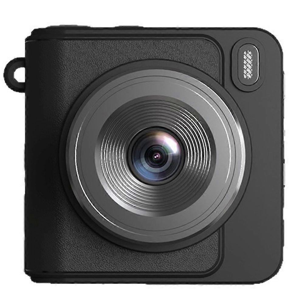 Retro Keychain Camera with Flash Lamp Small Digital Camera for Kids Microcamera Automatic Loop Video Mini Camcorders