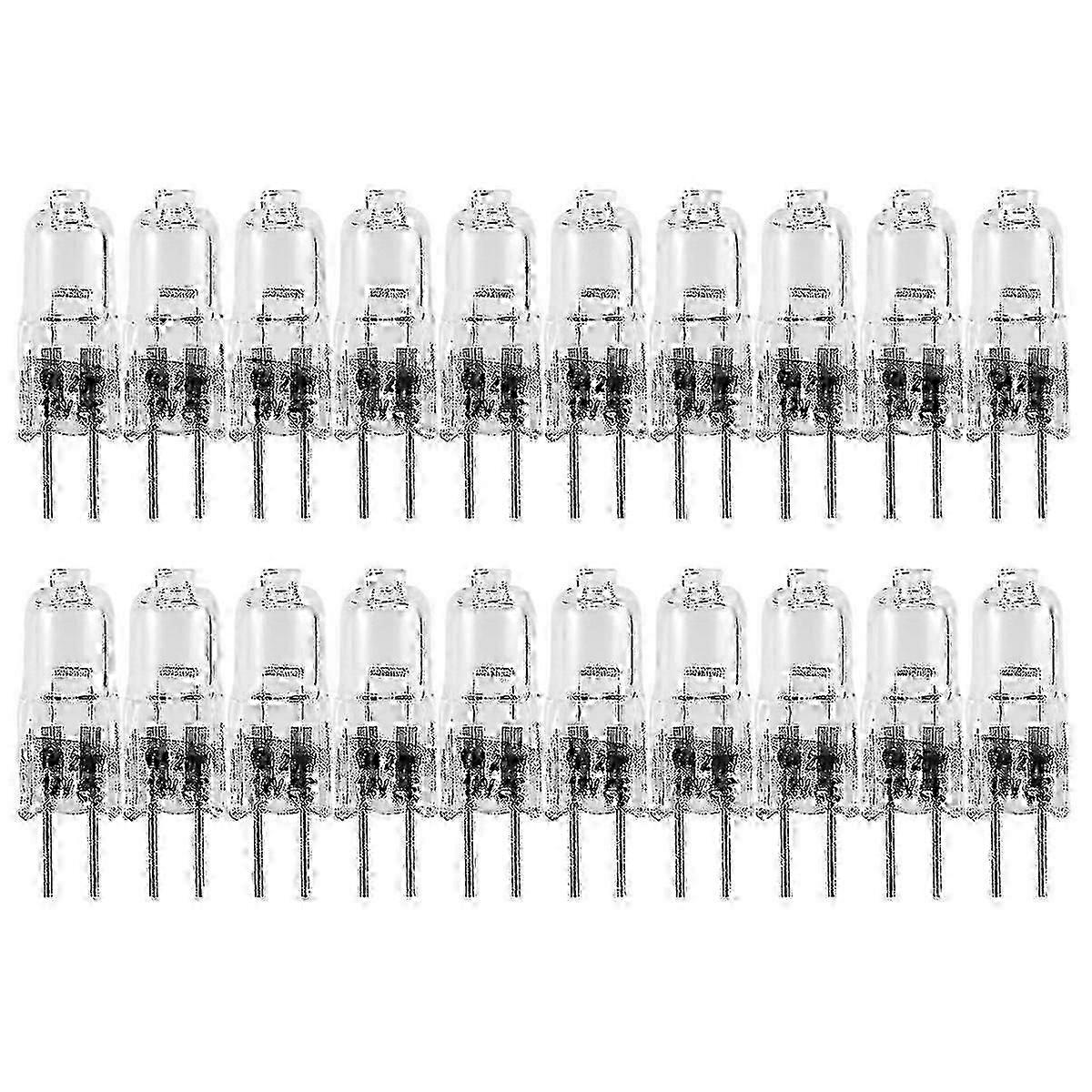 20 Pcs G4 Halogen Bulbs,20W 12V Halogen Light Bulbs