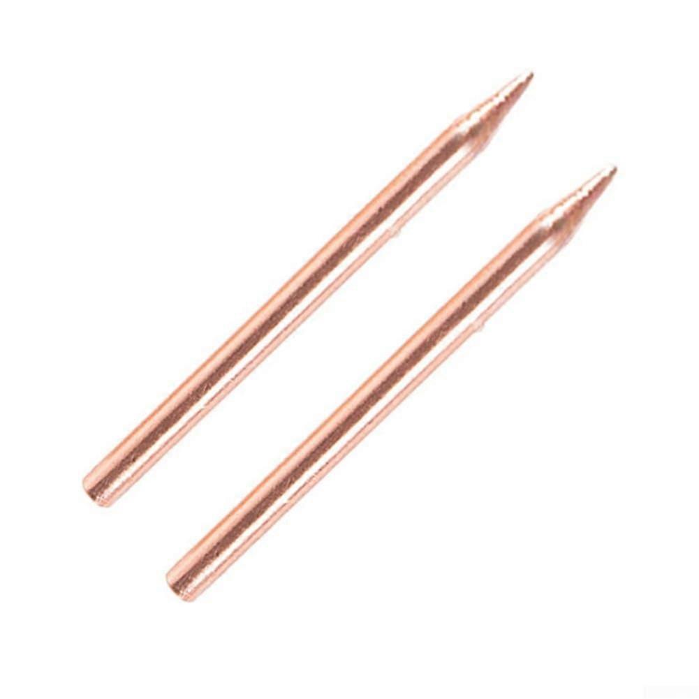 Spot Welder Electrode Tips 2PCS Copper 3mm for Lithium Battery Packs Precision Welding