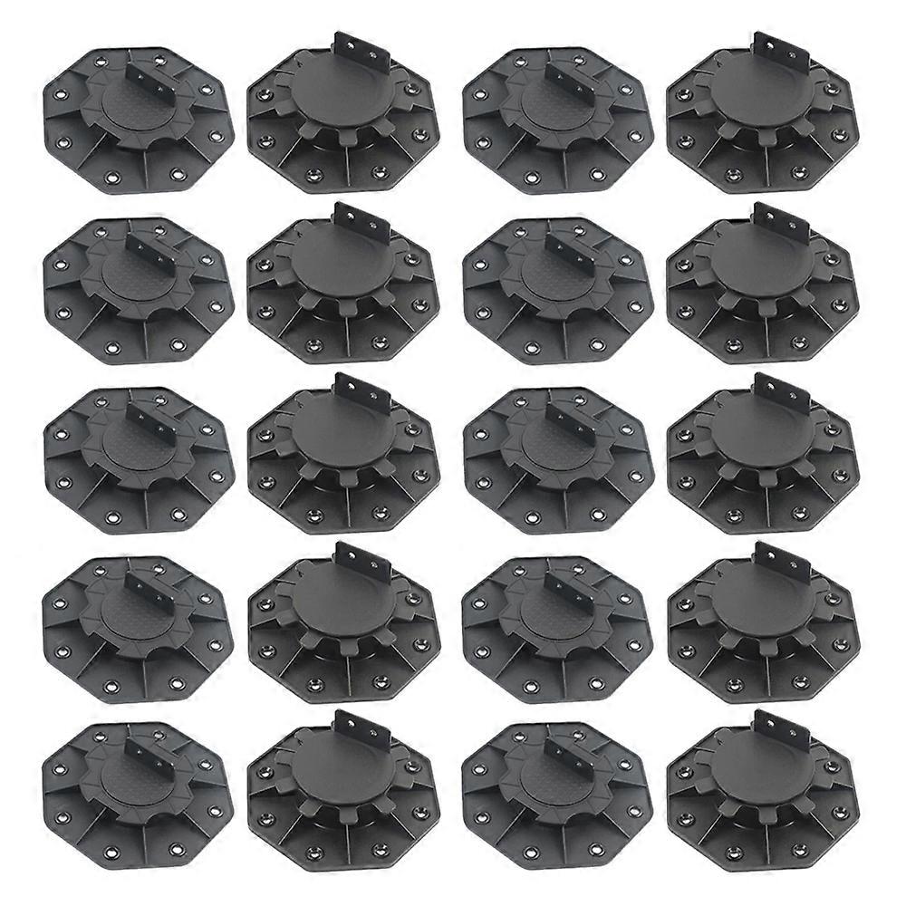 20X Adjustable Decking Pedestal Riser Bearing Support 18-30mm/30-60mm