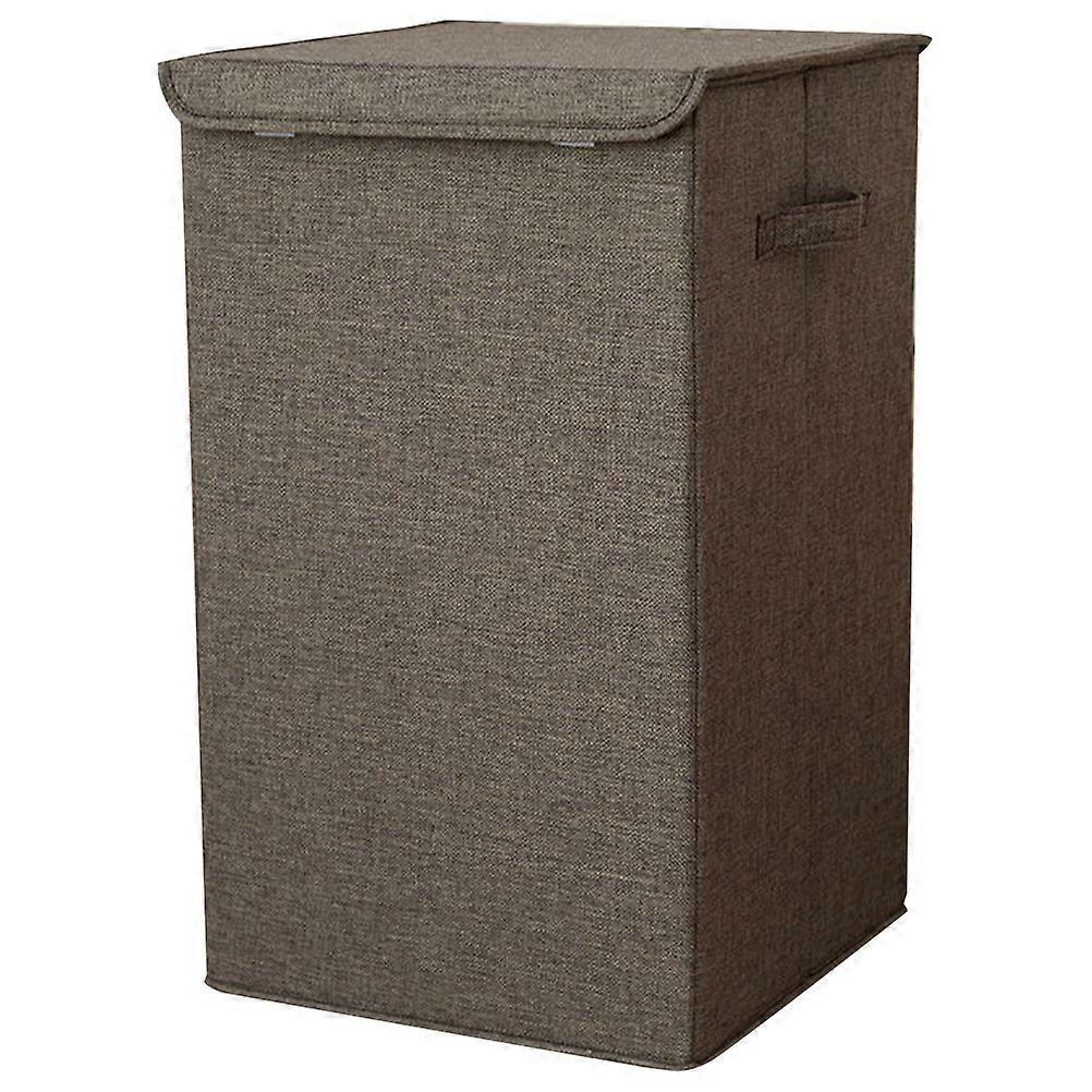 Laundry Hamper Large Coffee Basket for Dirty Clothes Storage 2Pcs
