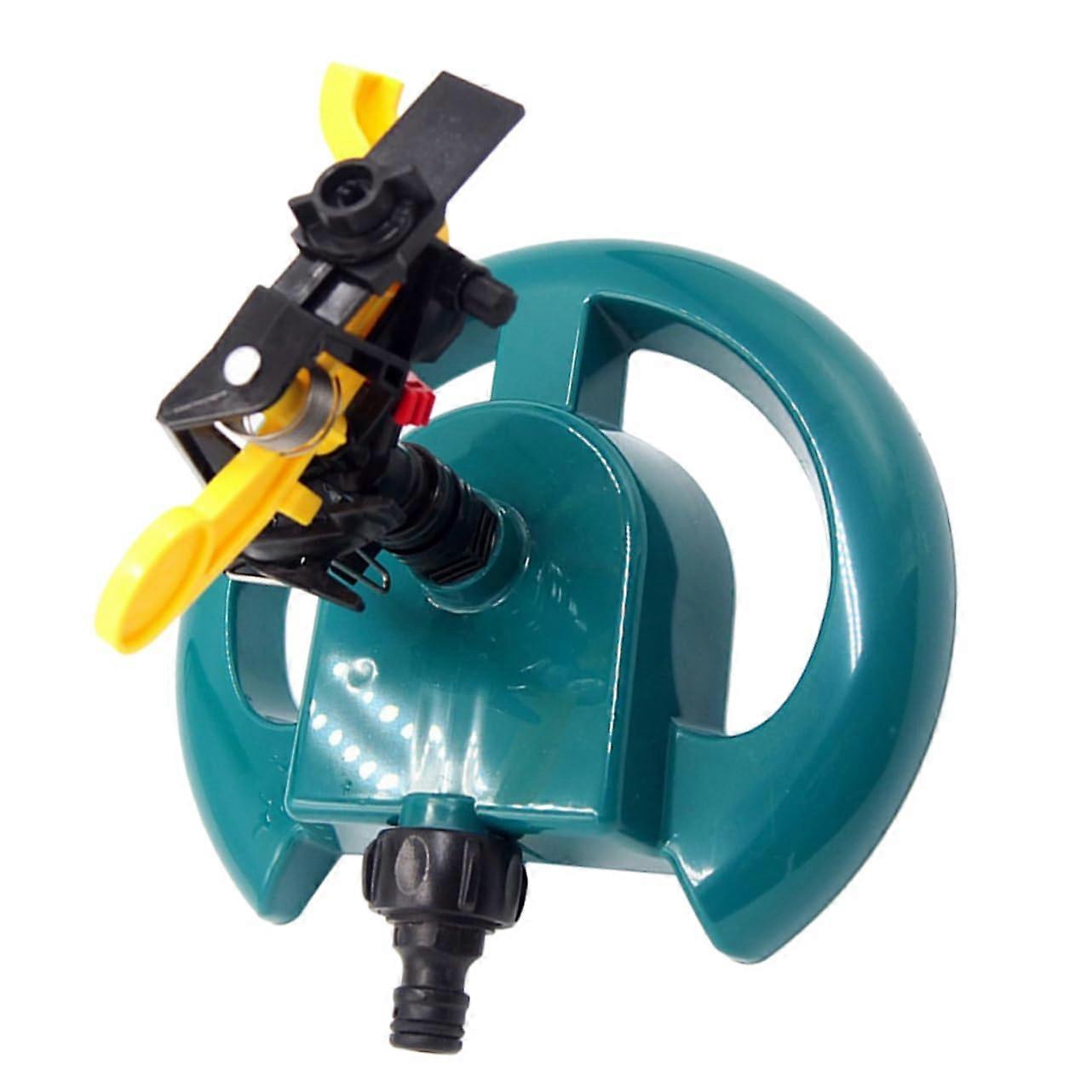 360° Rotating Lawn Sprinkler with Adjustable Water Coverage for Automatic Garden Irrigation