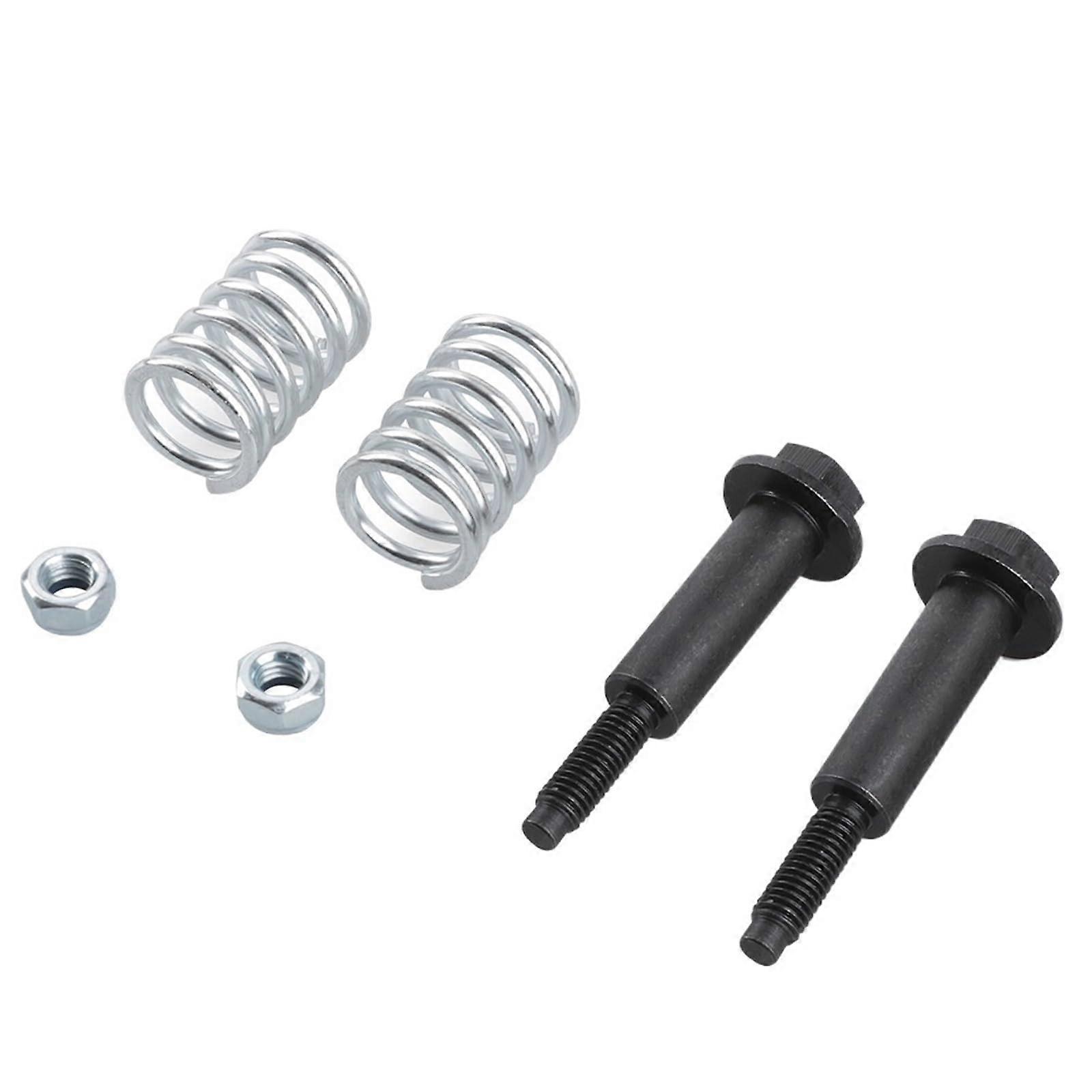 Exhaust Bolt Kit with Spring Stud Nut 35129 for Durable Muffler  and Leak Connection