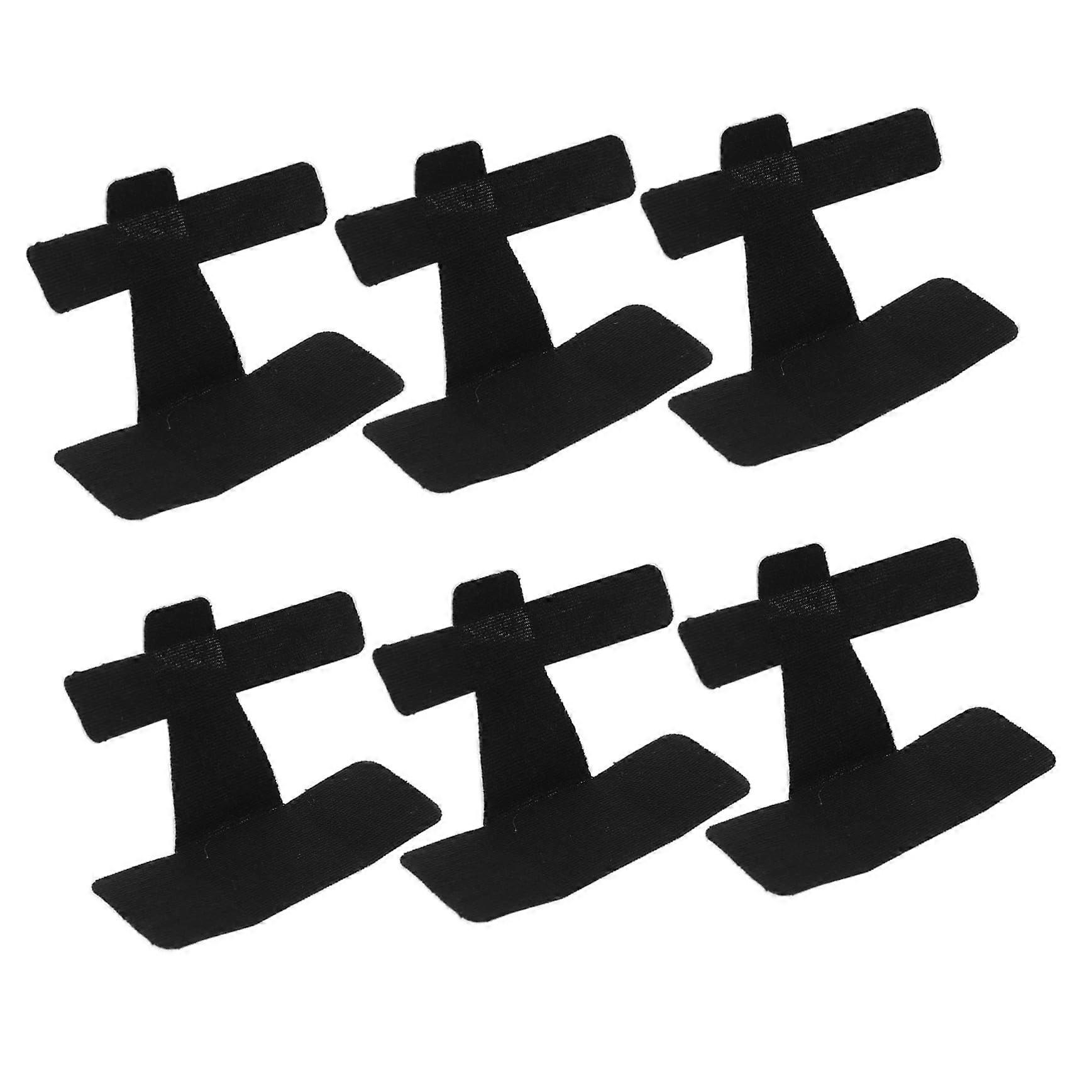 Toe Separators for Runners with Breathable Elastic Toe Protector Patches, 6pcs Adjustable