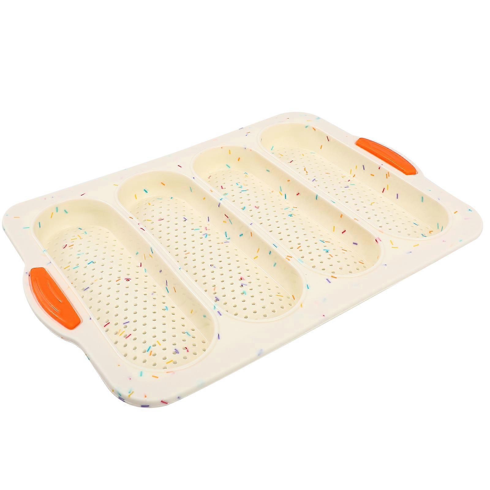 Silicone Mold Baking Pan Bread Making Tool for Kitchen Use Beige