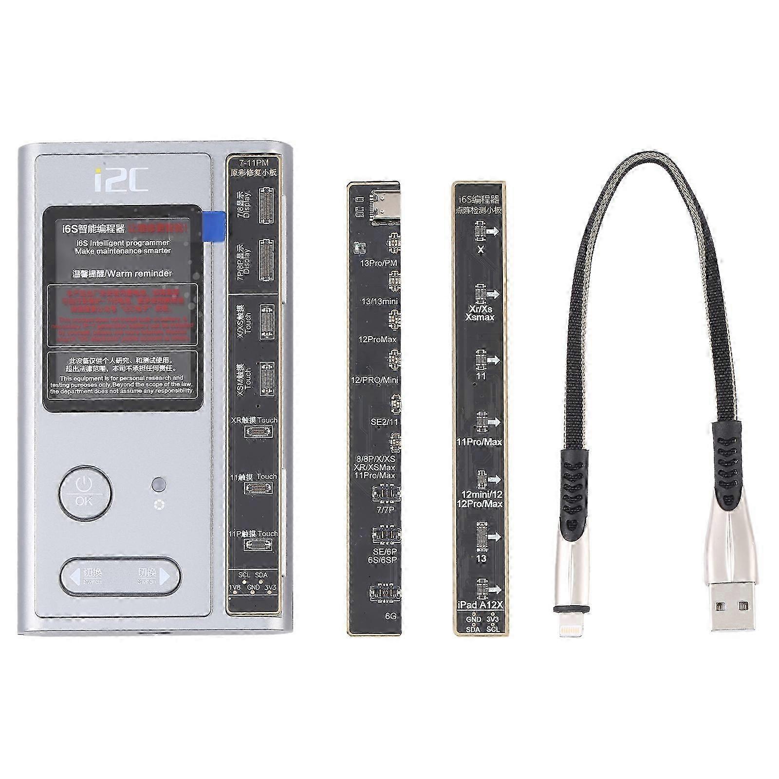 2026 i2C i6S Intelligent Programmer Set (COMPATIBLE Color+Battery+Dot Matrix Test Board ) i6S Set