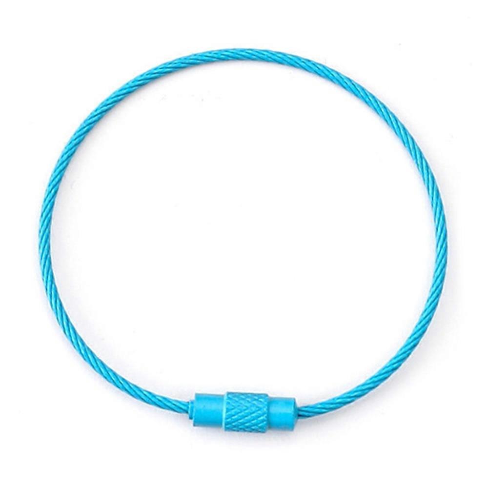 YH0589 Multifunction Steel Wire Keychain Cable Key Ring Key Chain