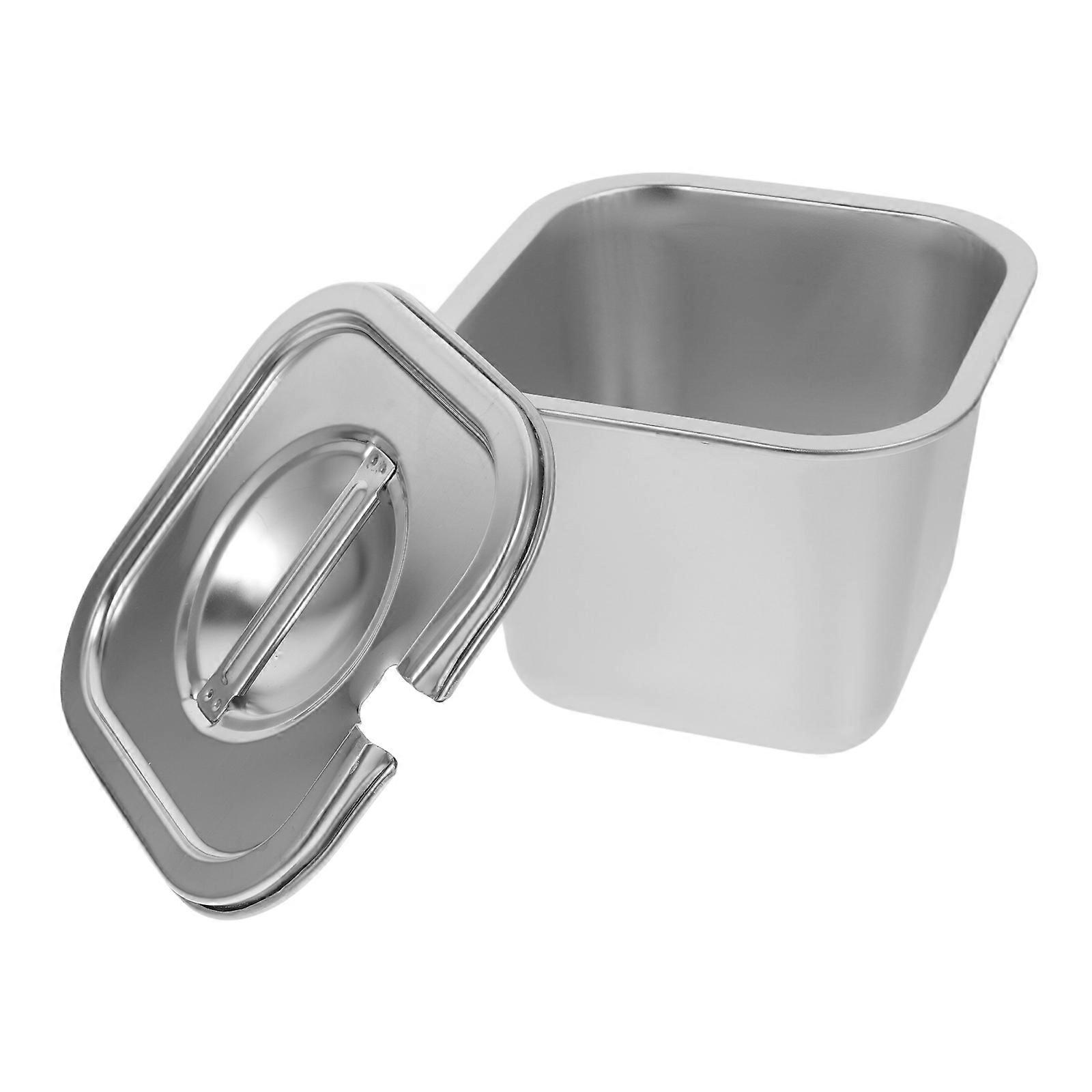 Ice Cream Container Stainless Steel for Storage Use with Lid