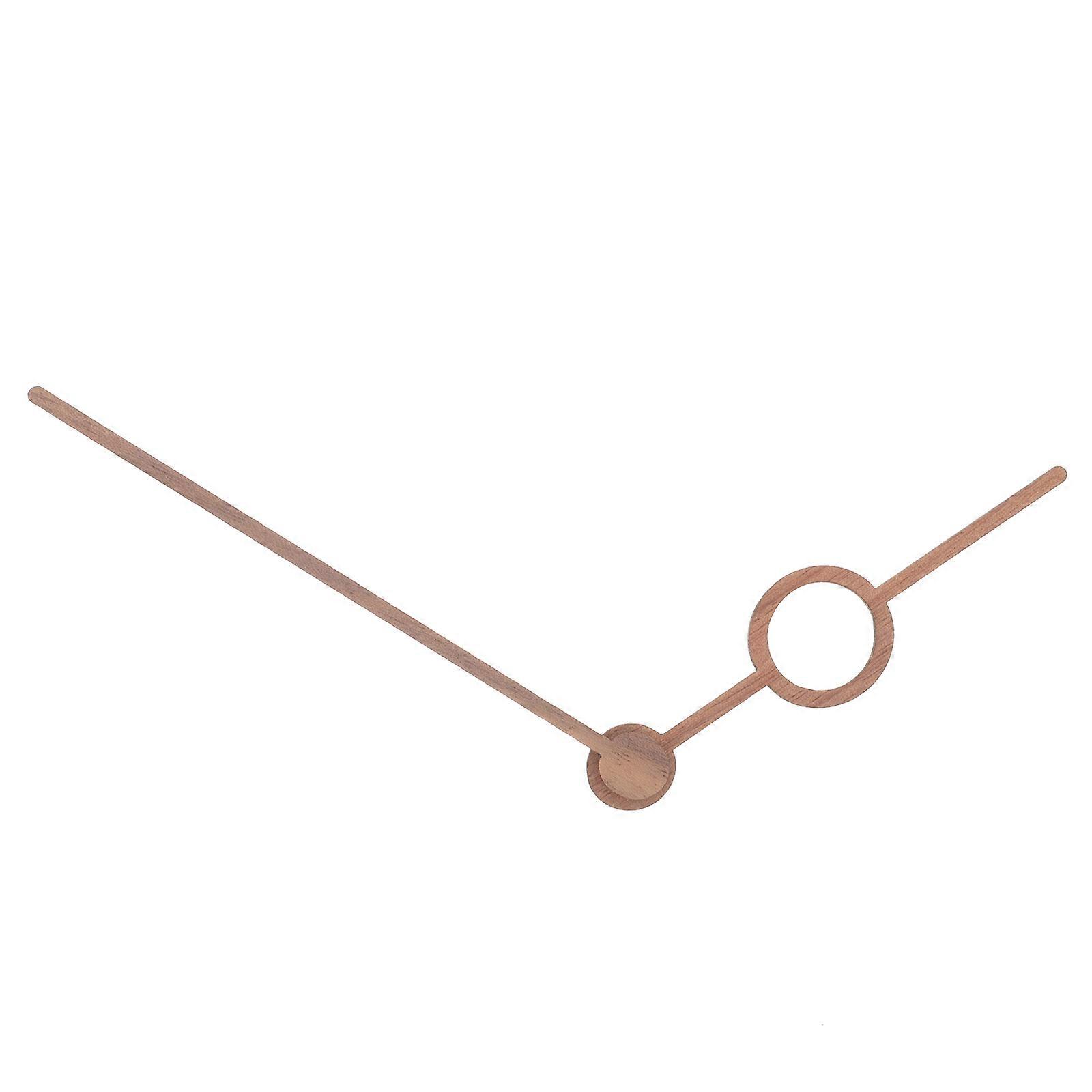 Clock Pointer Walnut DIY Wall Clock Hands Kit for Repair 1Set