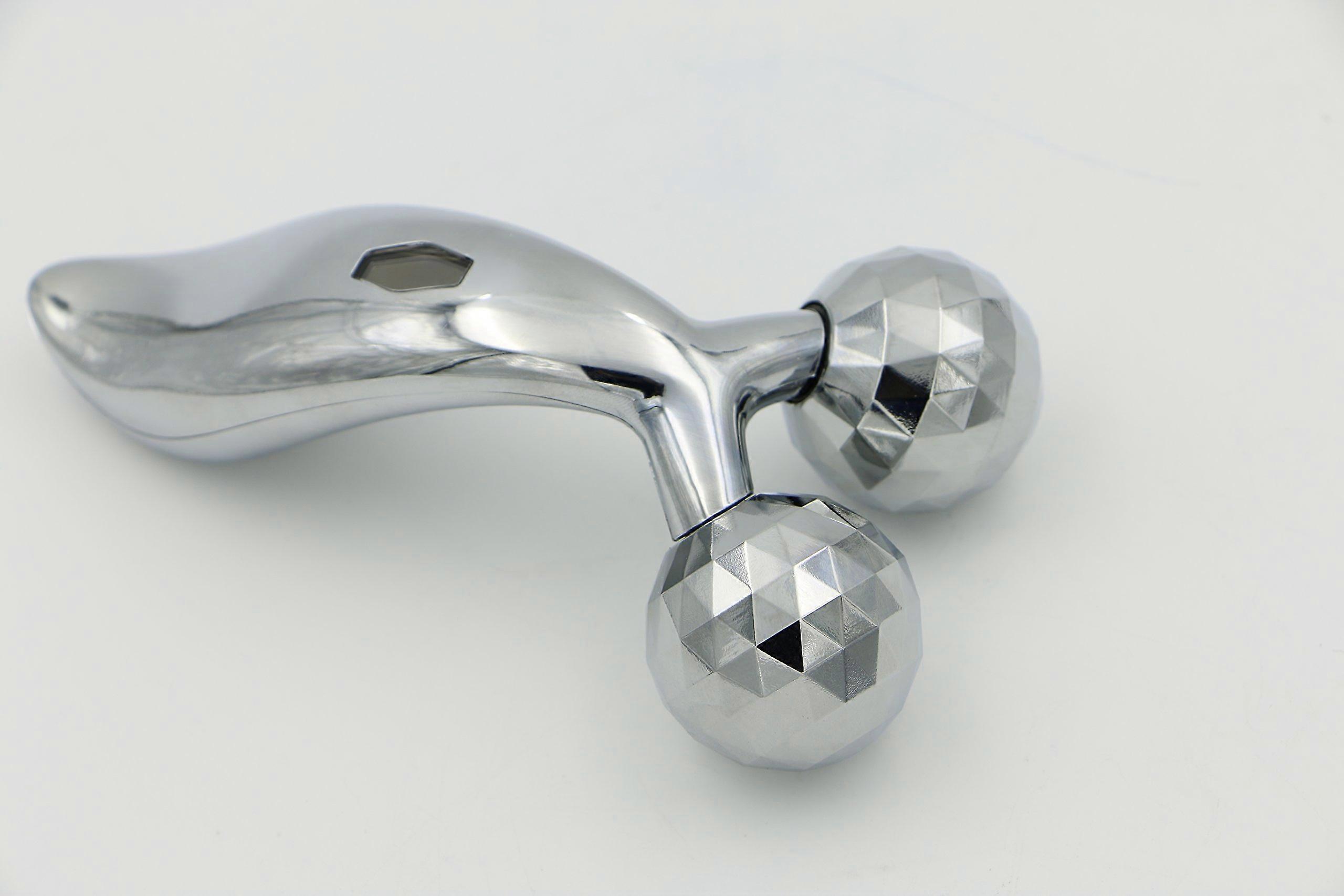 Facial Firming Device with Microcurrent Solar Roller for Targeted Contour Lift and Face Lifting