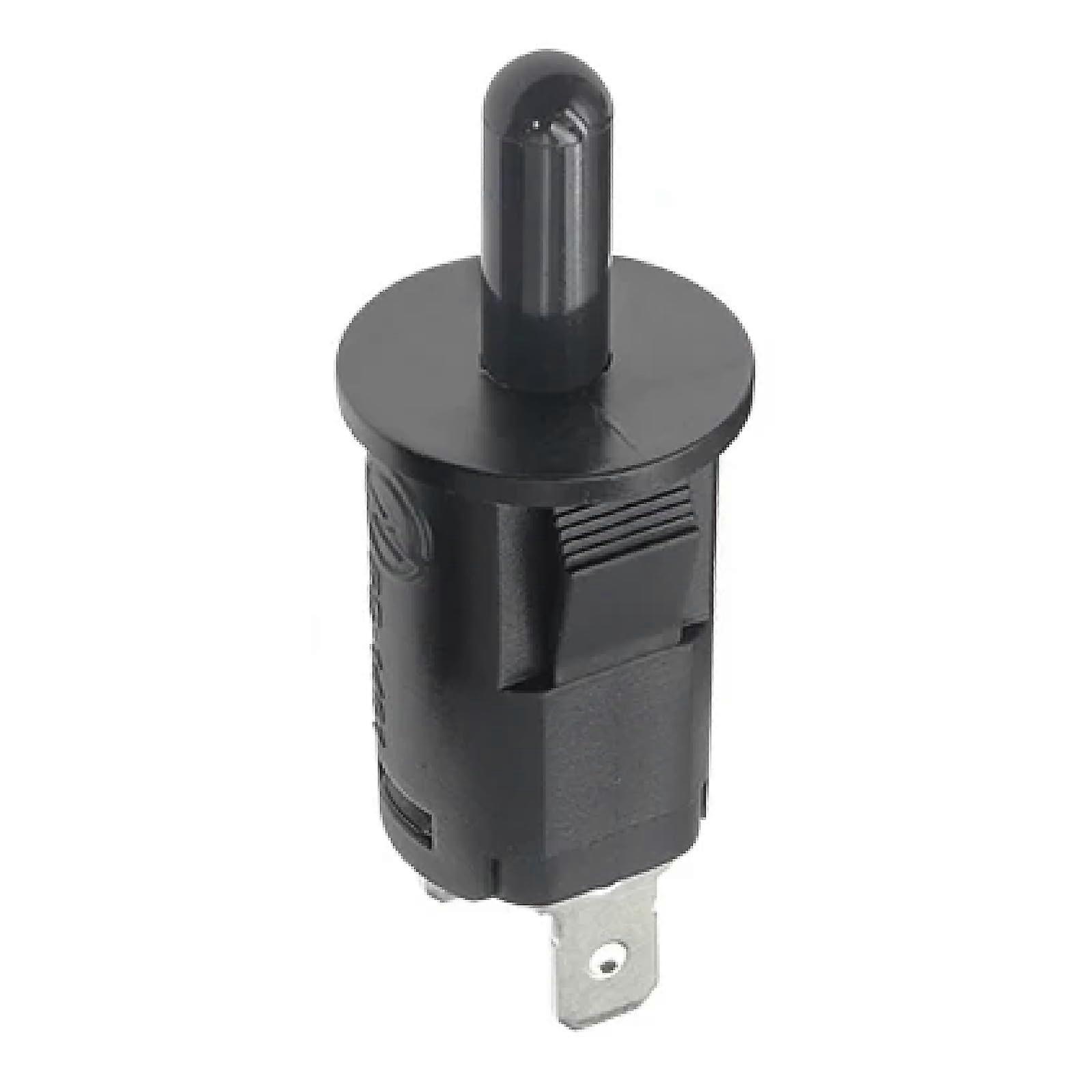 AC220V Dual Function Door Press Button Switch NO NC AntiDumping Safety for Refrigerator Cabinet Light 1PC