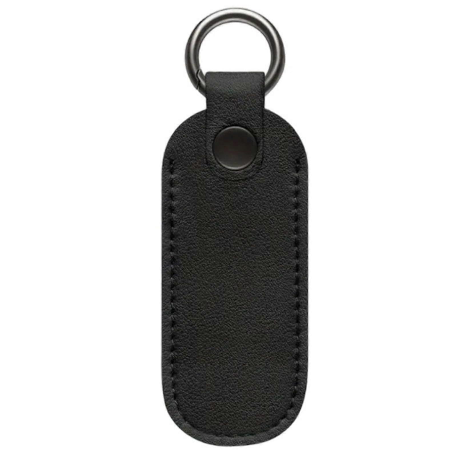 Microfiber Leather USB Drive Case with Keychain, Scratch Protection USB Stick Holder Pouch