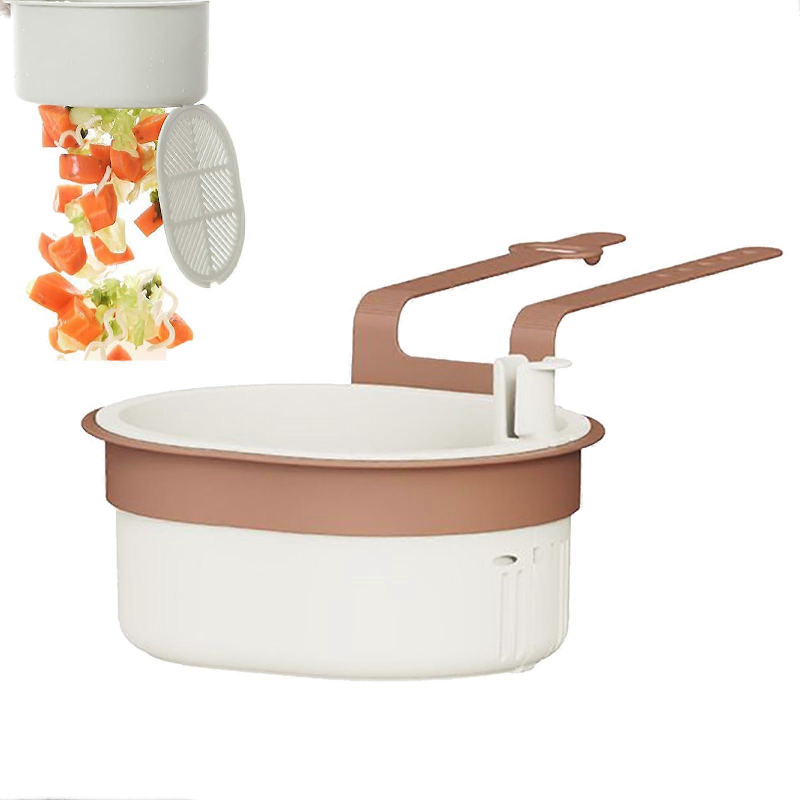 Silicone Foldable Sink Strainer Basket for Kitchen Vegetable Washing and SpaceSaving Storage