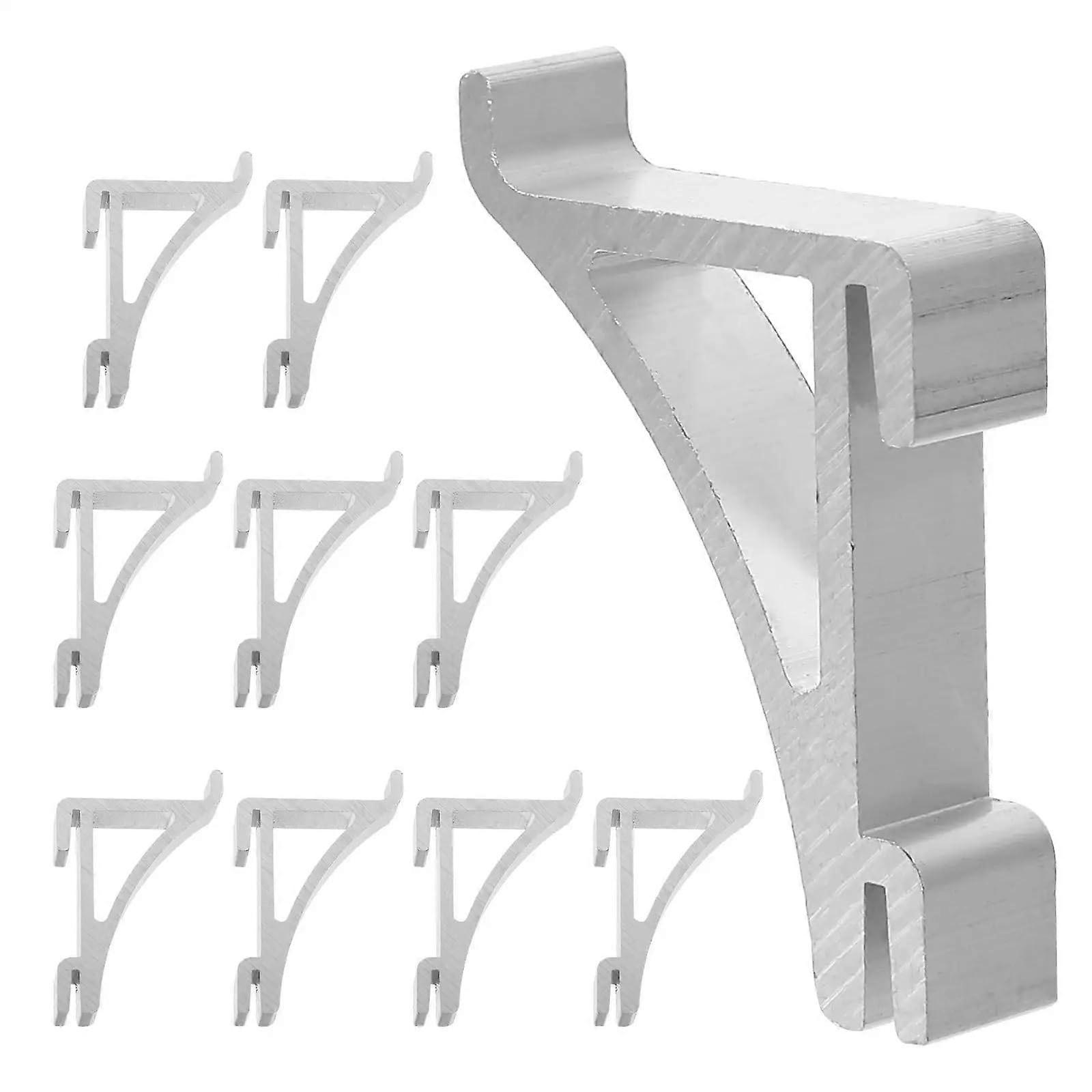 Freezer Shelf Clips 24pcs Adjustable Refrigerator Shelf Brackets for Easy Storage and Organization