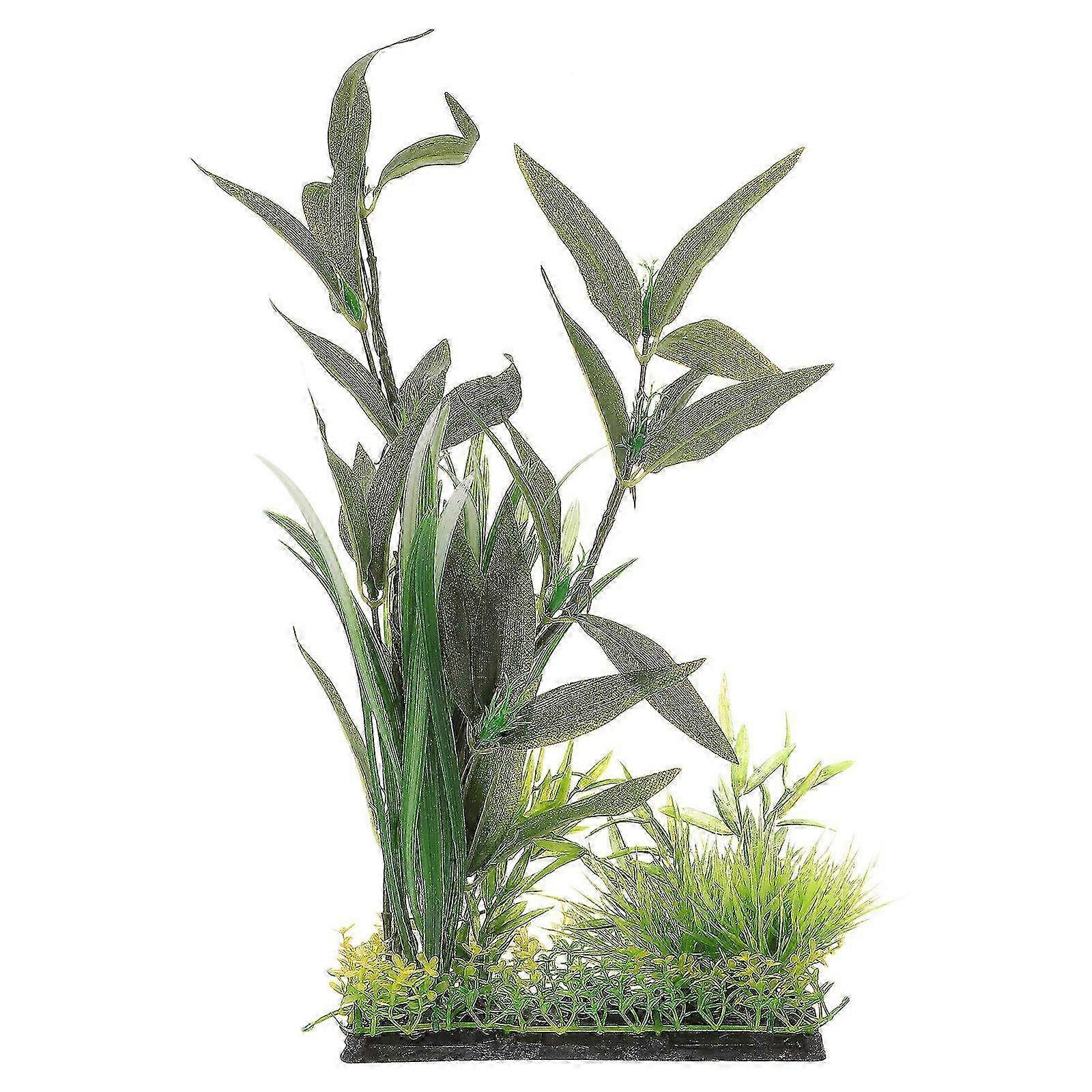 Artificial Aquarium Decorations Underwater Plastic Plants for Fish Tanks