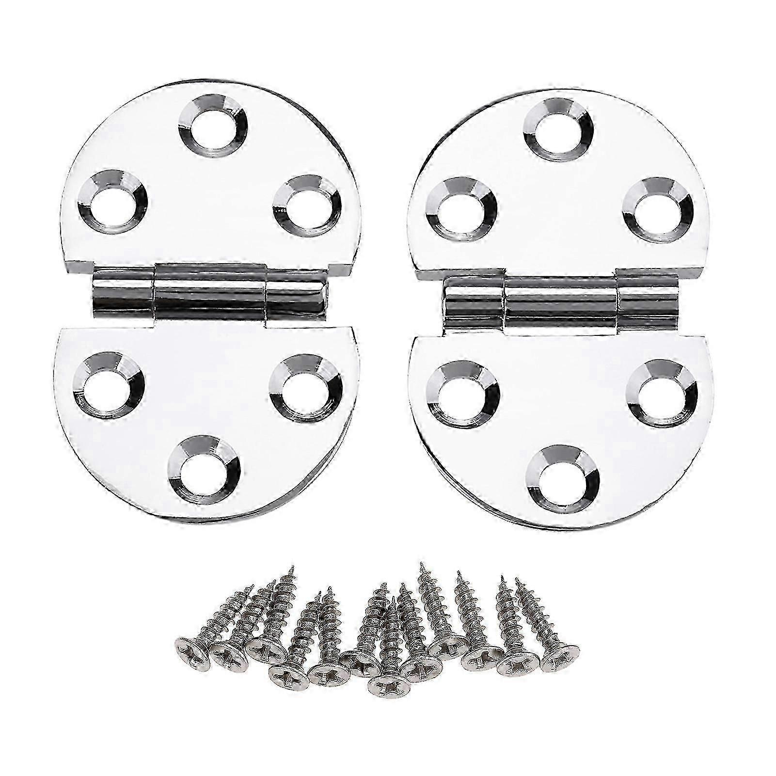 2pcs 180 Degree Copper Hinges for Folding Sewing Machine Table