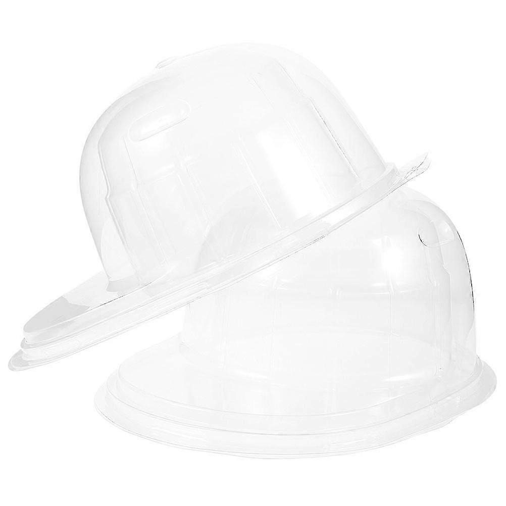 Baseball Cap Shaper for Hat Storage Rack 4Pcs Transparent Plastic Holder