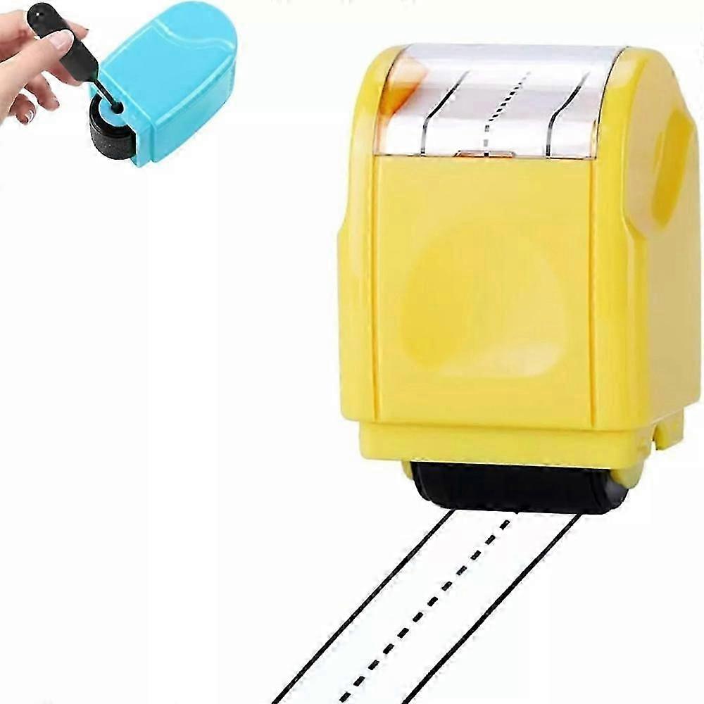 Race Track Stamp Roller,Car Track Stamp Roller,Dashed Handwriting Lines Practice