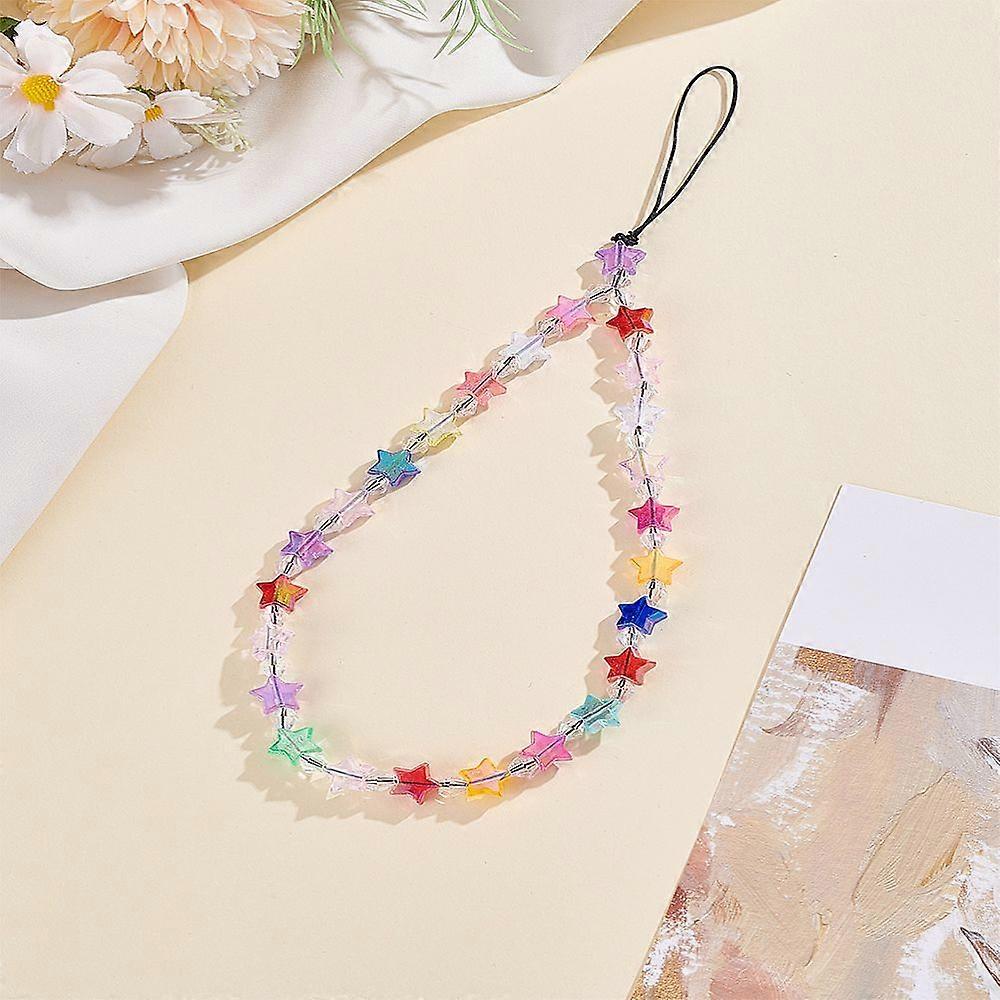 Plastic Star Mobile Straps Mobile Accessories Decoration Colorful 255mm