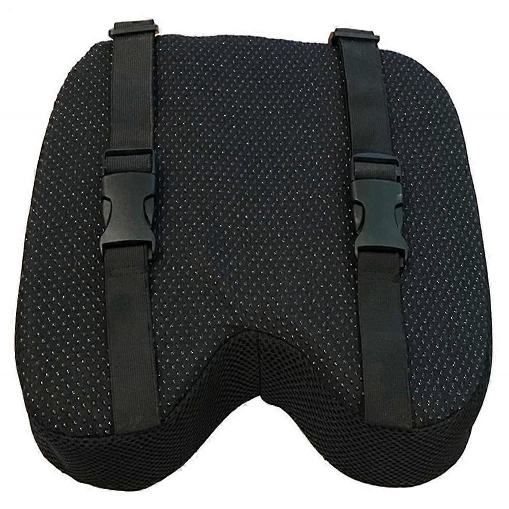 Rowing Machine Seat Cushion with Thick Memory Foam, AntiSlip Straps and Washable Cover