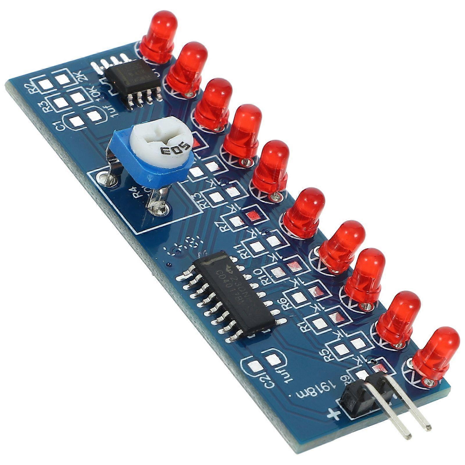 4 Sets Soldering Practice Kit Lamp Water Flowing Light LED Module DIY Soldering Kit