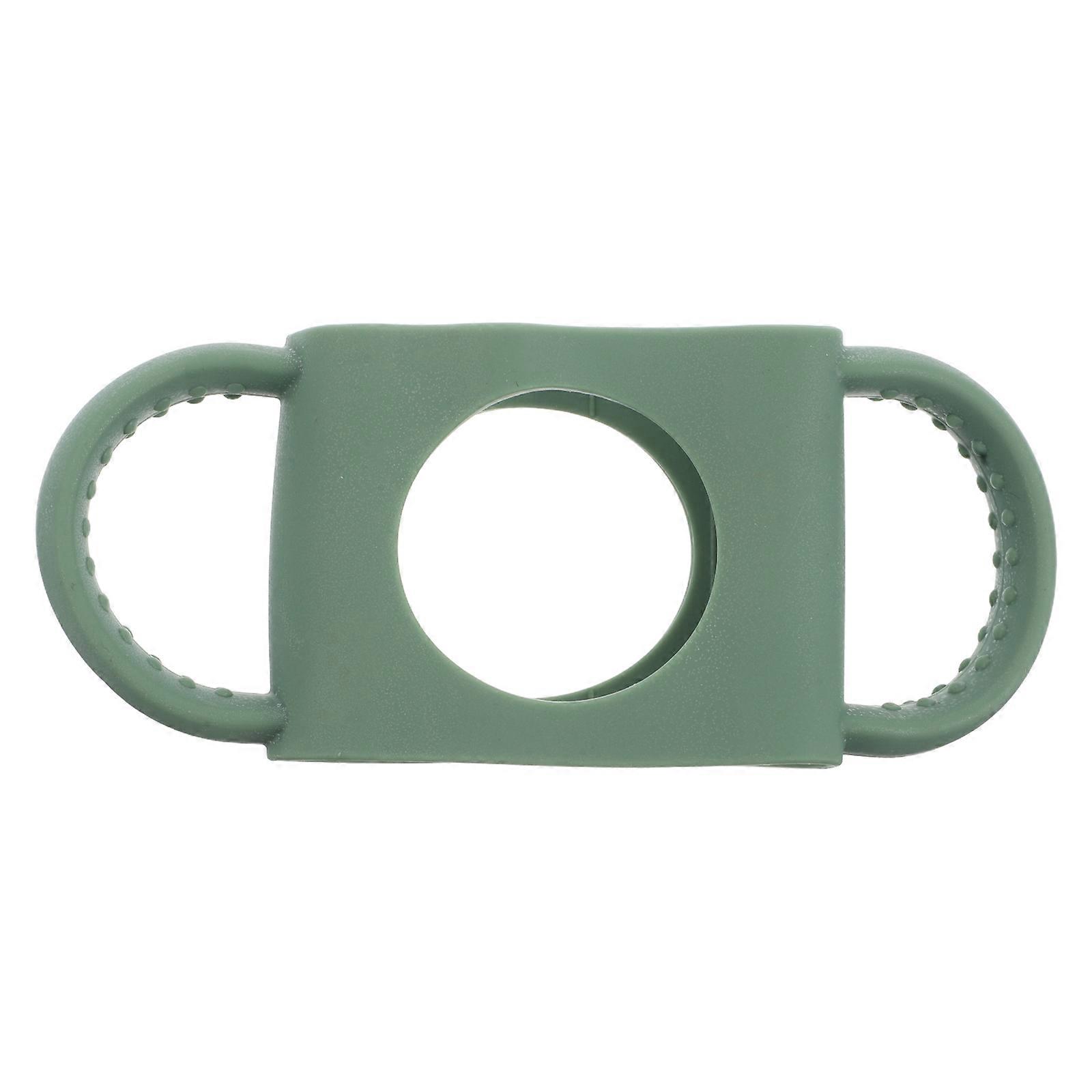 Dark Green Baby Bottle Handle with Durable Protection Grip