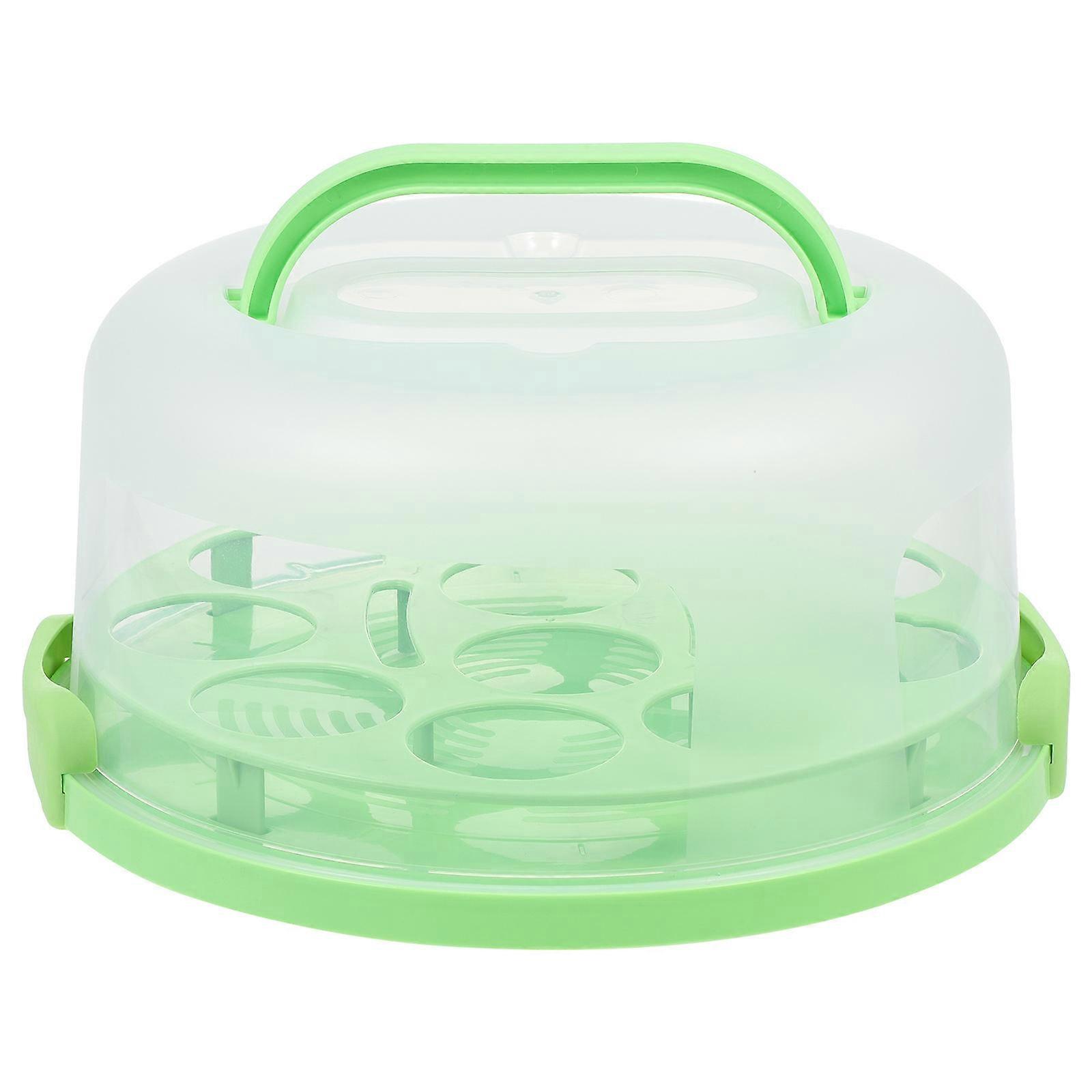 Cake Box Handle Portable for Storage 1Set Reusable Storage Case