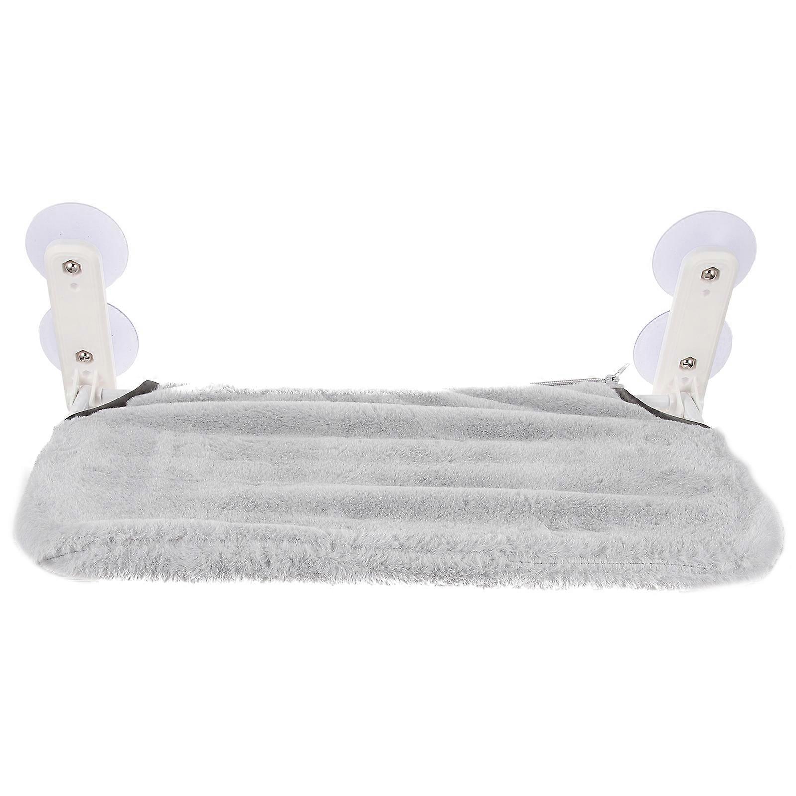 Window Perch For Cats Cat Hammock Light Grey Simple Design Indoor Home Use 1Pcs