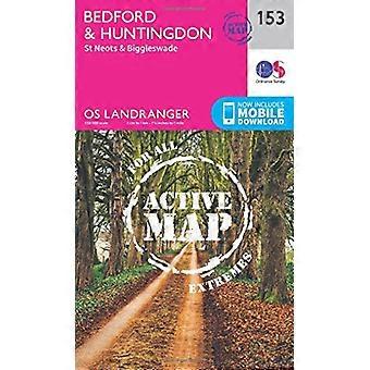 Bedford, Huntingdon, St. Neots & Biggleswade (OS Landranger Map)