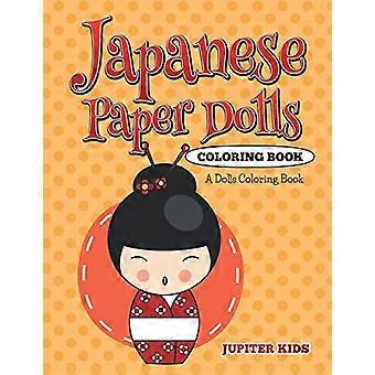 Japanske papirdukker malebog: en dukkemalebog