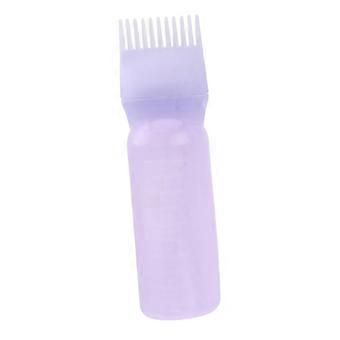 Flacone applicatore per tintura per capelli con pettine e bilancia da 250 ml per un'applicazione precisa del colore dei capelli da salone