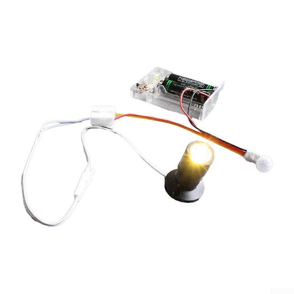 PIR Motion Sensor for LED Strip Lights with Smart Detection and Compact Vertical Probe
