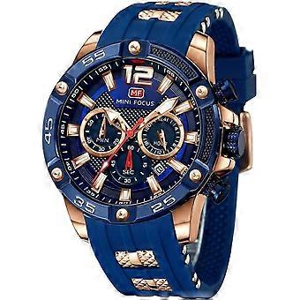 Relógios masculinos exclusivos, casuais, de pulso (cronógrafo/à prova d'água/luminosos/calendário/24 horas), com pulseira de silicone, relógios da moda para homens.